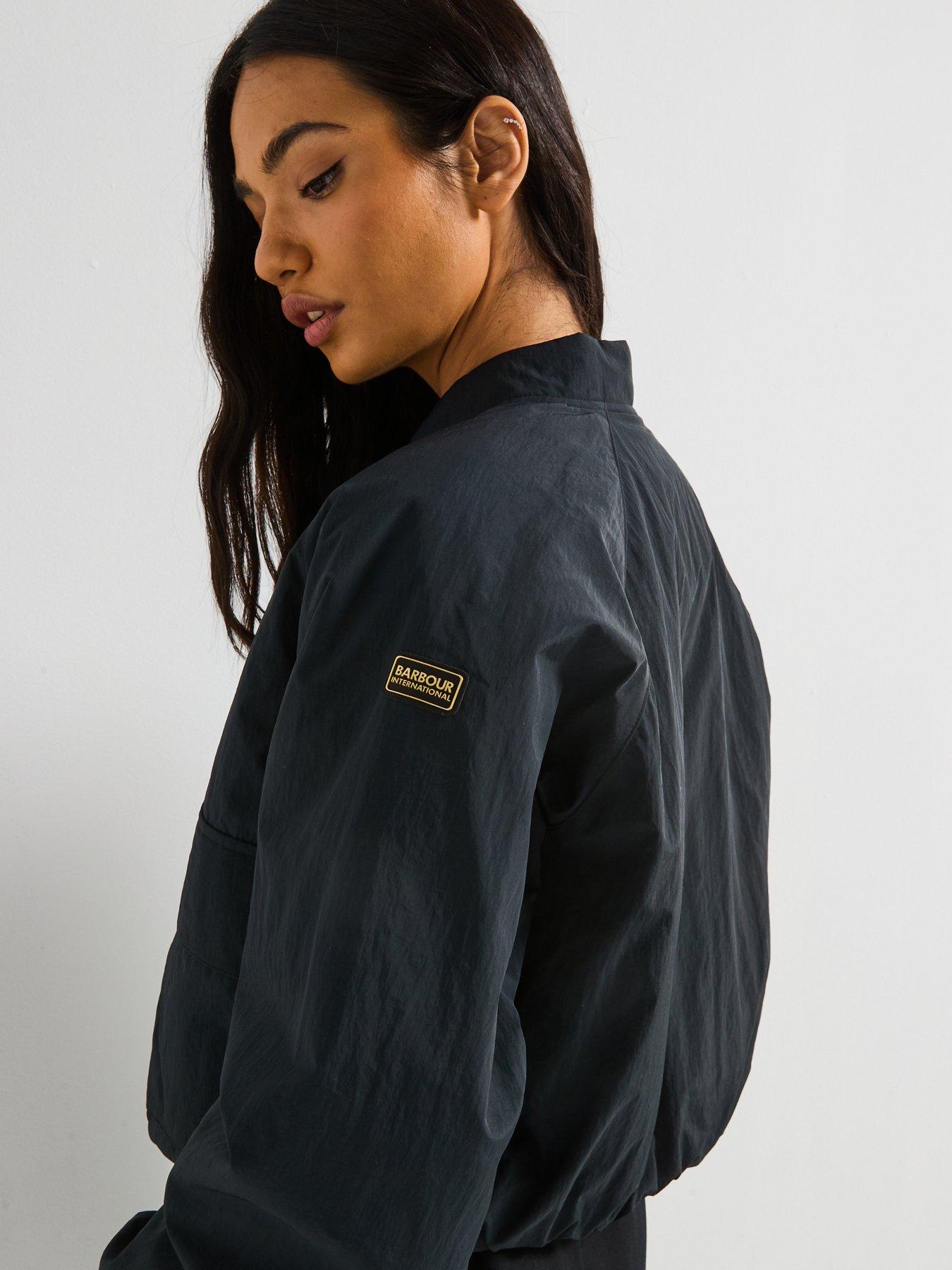 Image 4 of 6 of Barbour International Costello Bomber Casual Jacket - Black