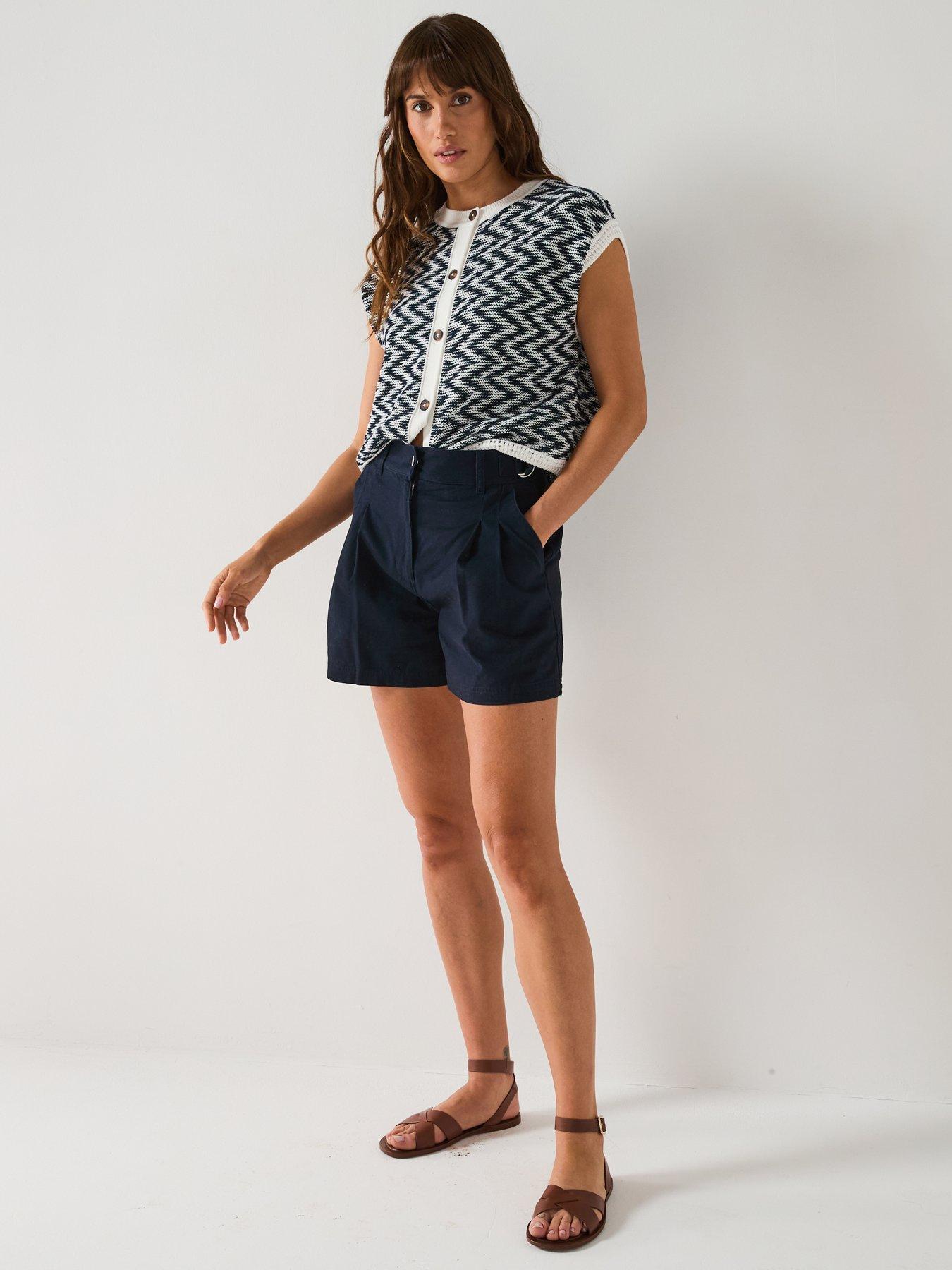 barbour-cecile-shorts-navyback