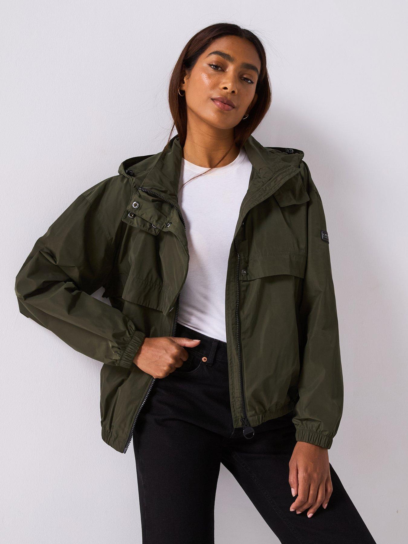 undefined Lolita Showerproof Jacket - Green
