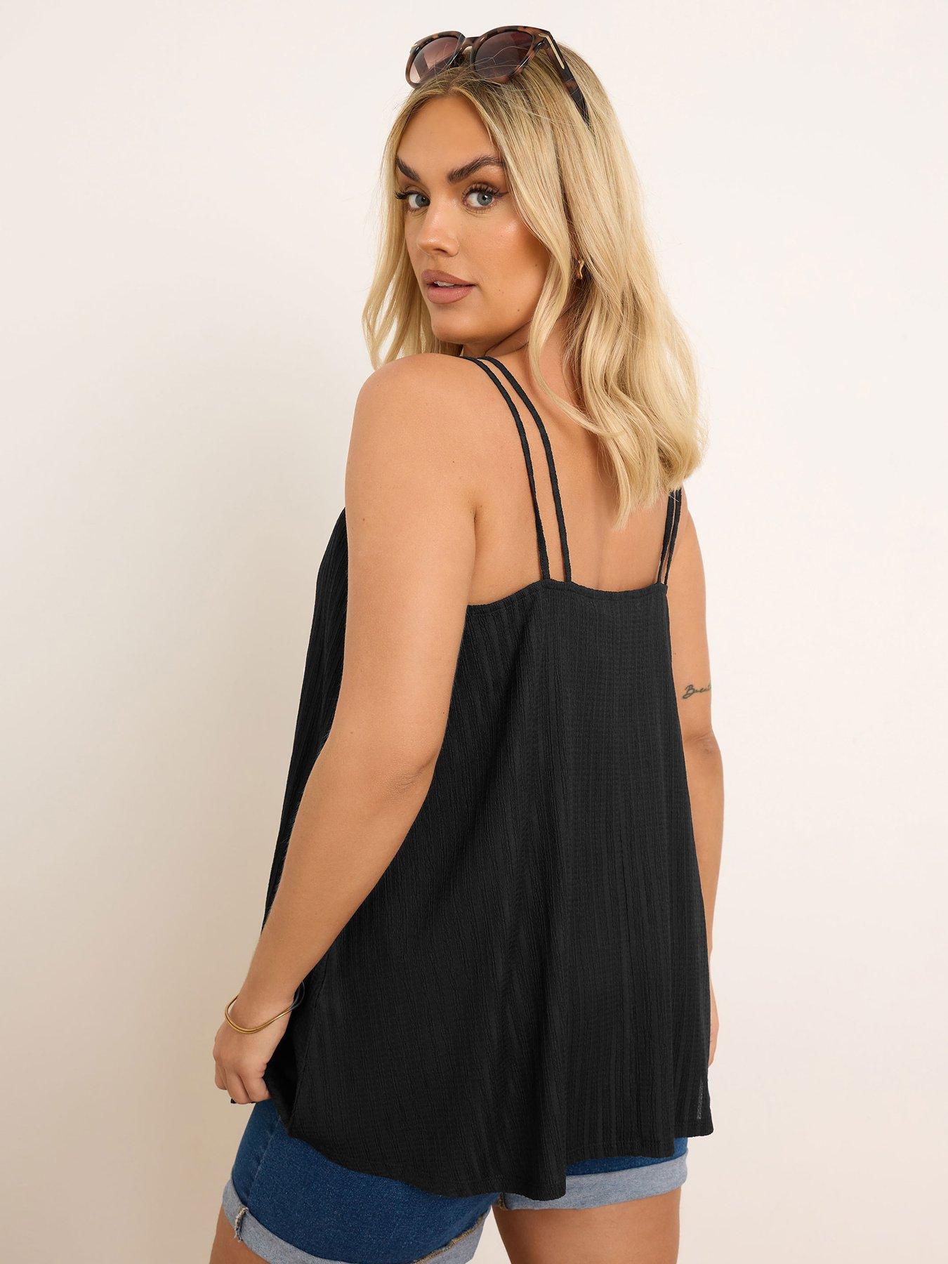 Image 2 of 4 of Yours Curve Double Strap Cami Top