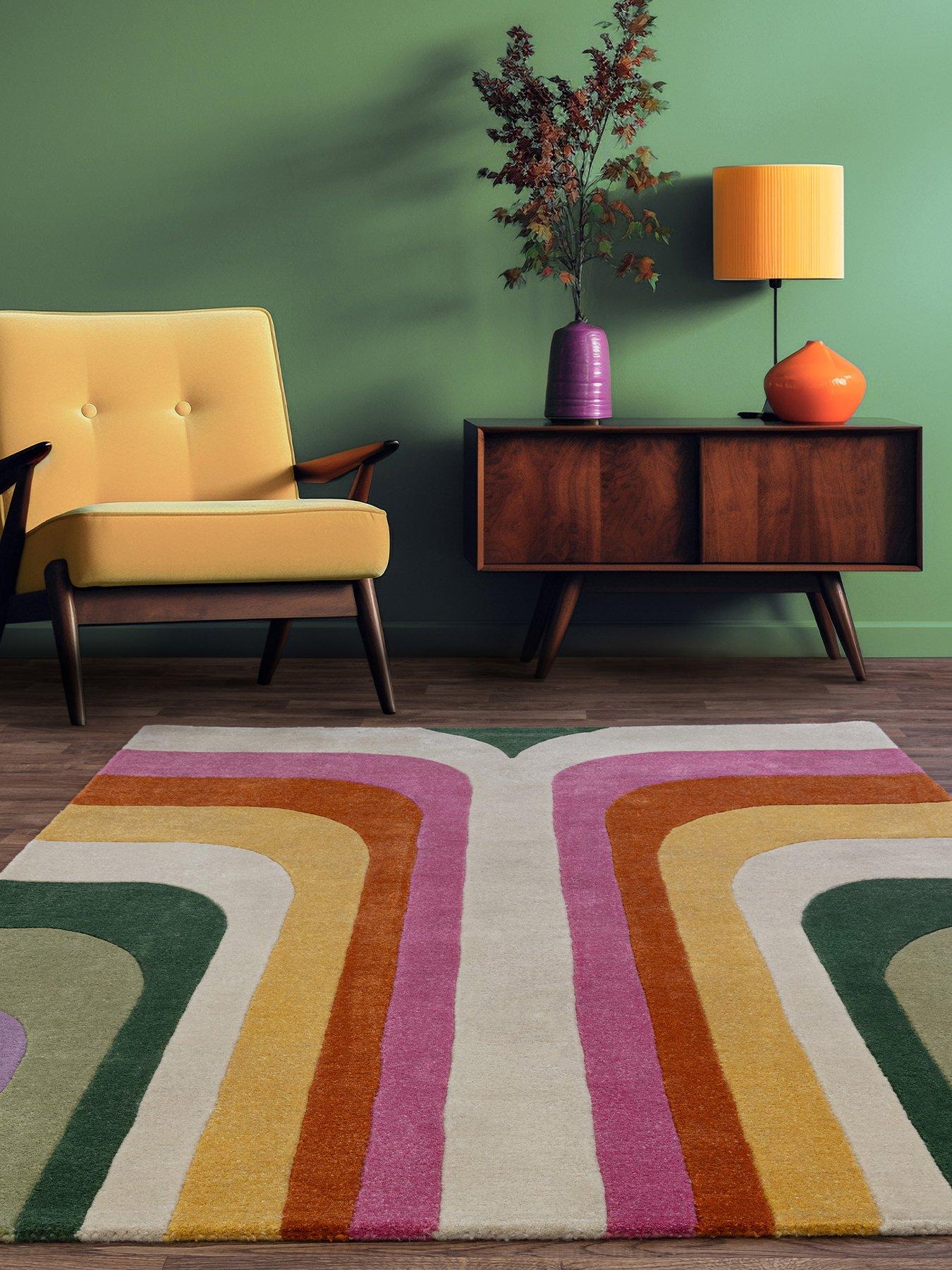 asiatic-romy-retro-pink-rug