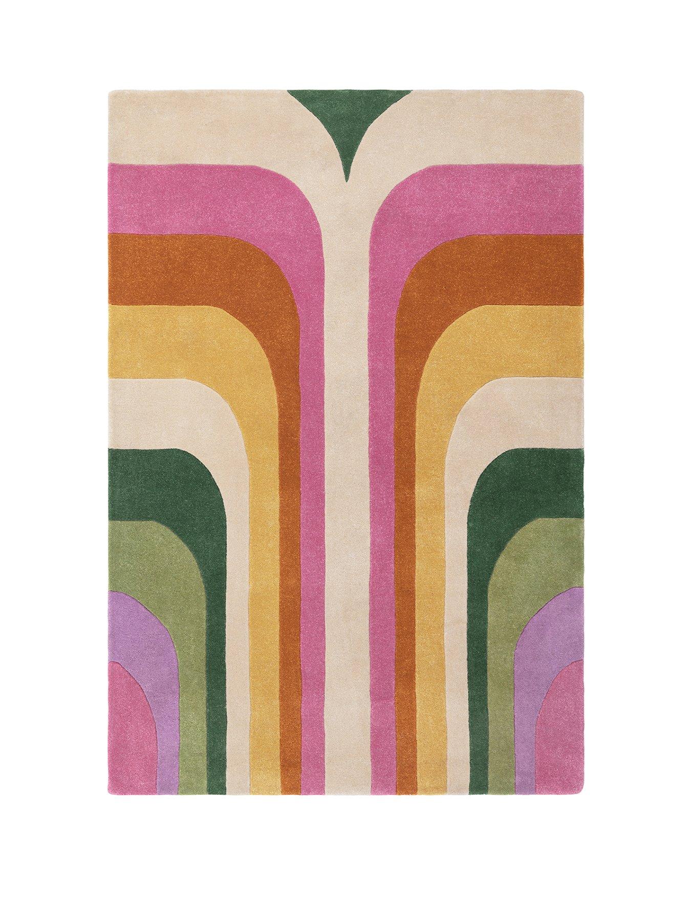 asiatic-romy-retro-pink-rugstillFront
