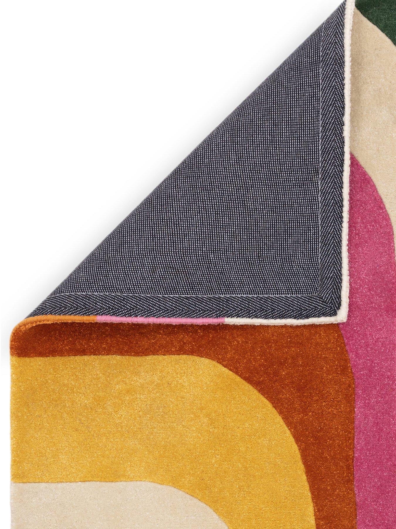 asiatic-romy-retro-pink-rugdetail