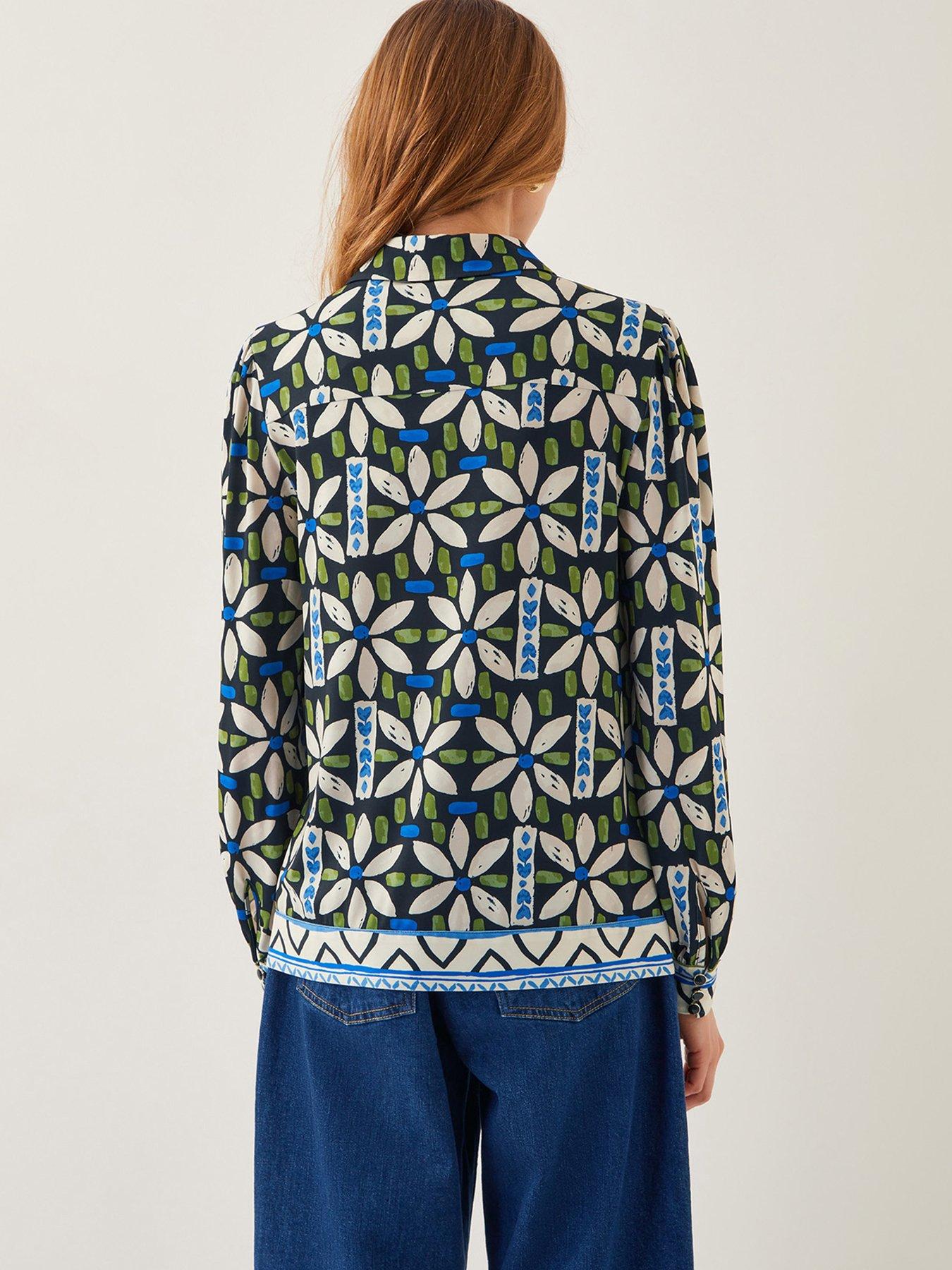 Image 2 of 5 of Monsoon Nikita Jersey Shirt - Black