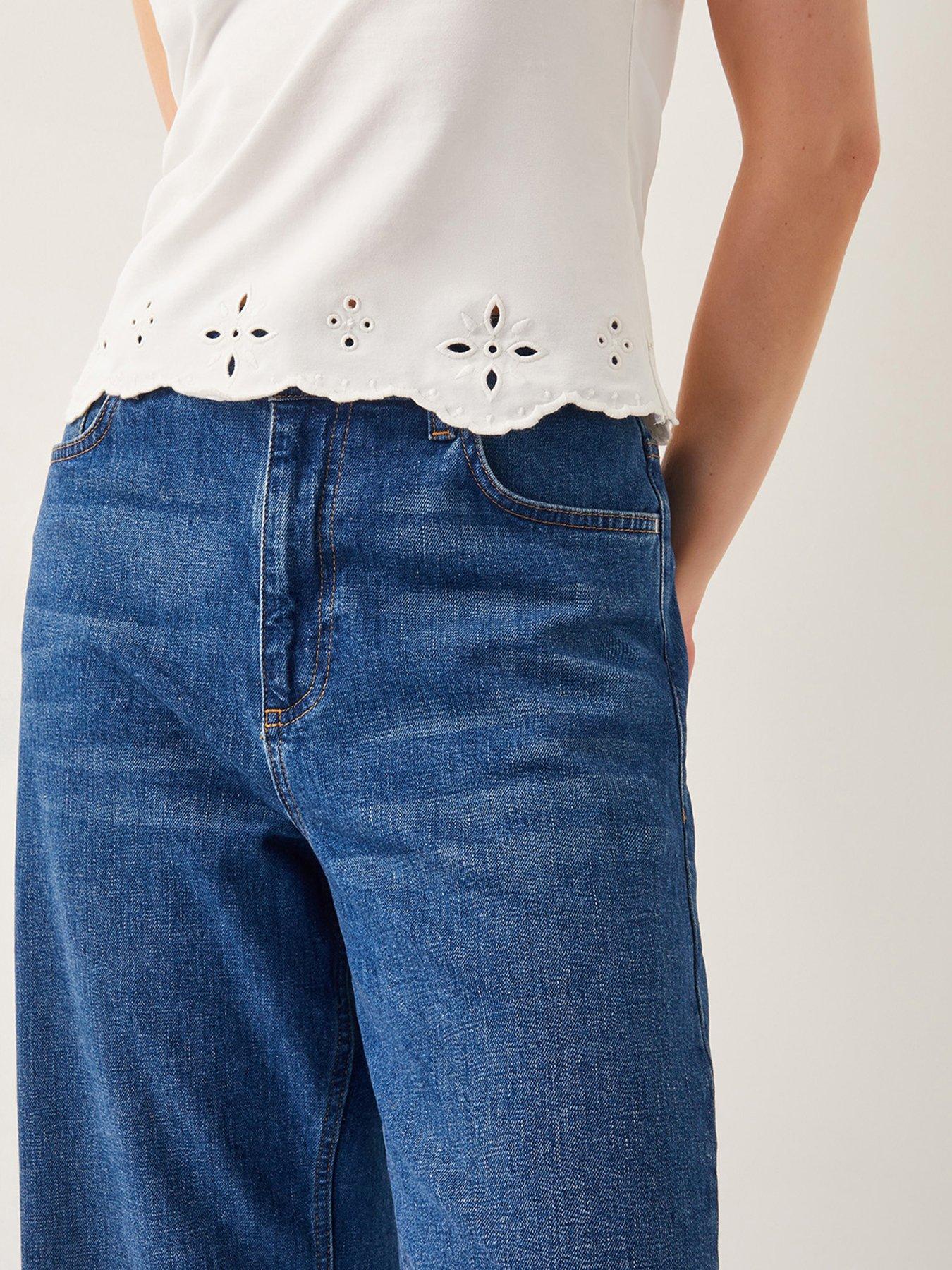 Image 5 of 5 of Monsoon Cara Cutwork Cami Top - Ivory
