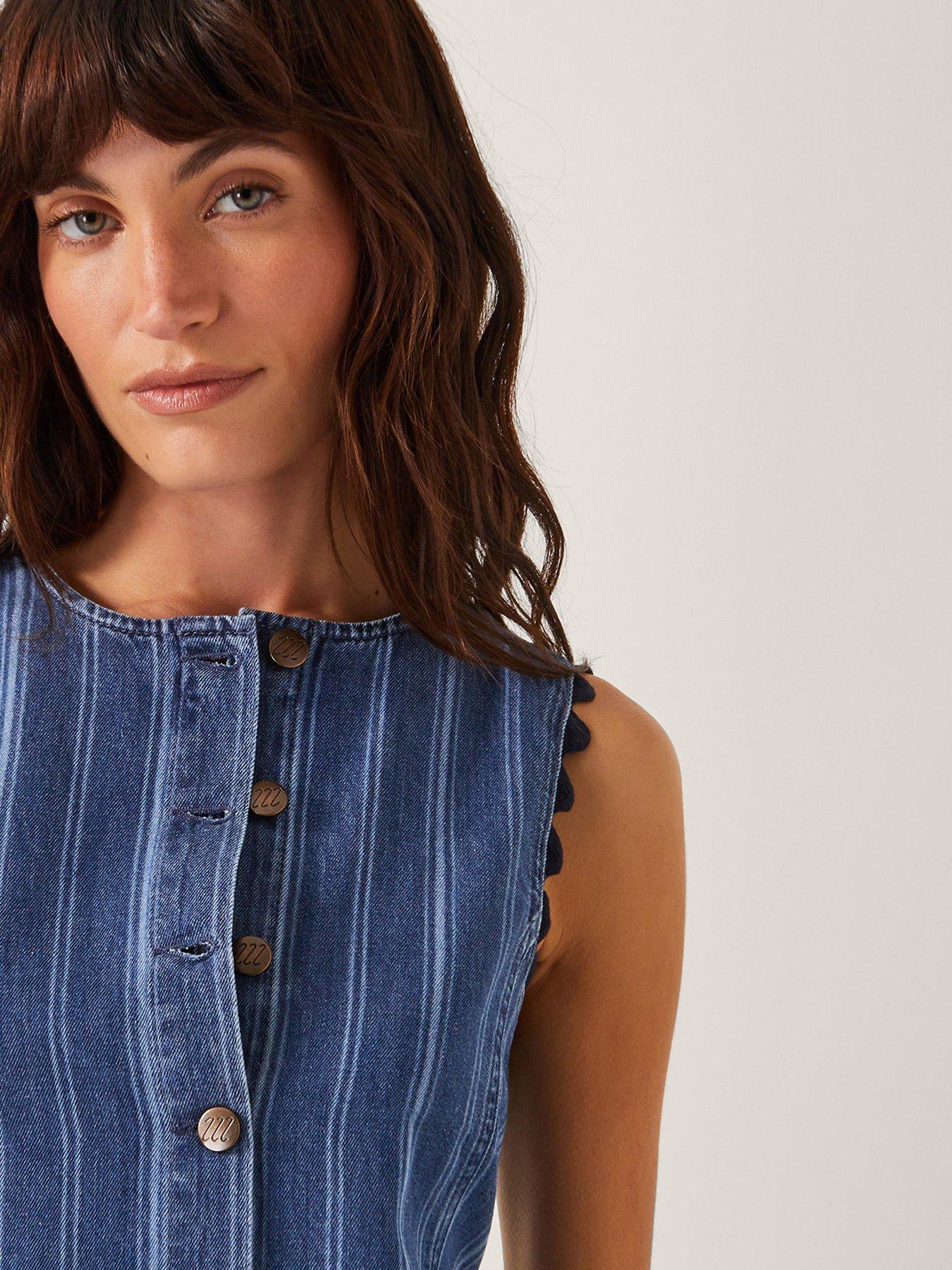 monsoon-ottilie-stripe-dress-bluedetail