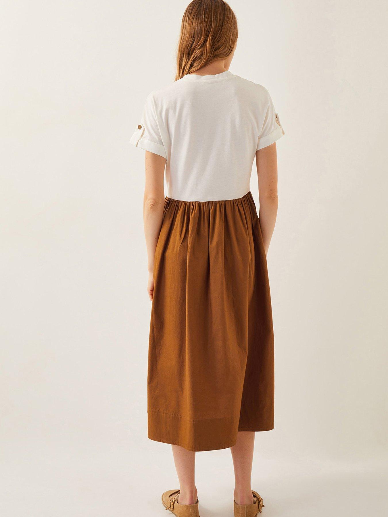 monsoon-cali-contrast-mix-dress-camelstillFront
