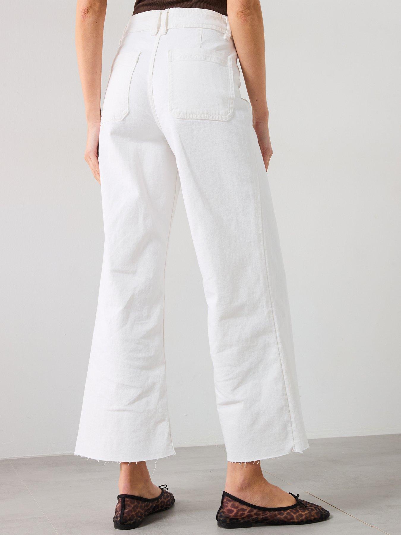 Image 2 of 6 of Mango Catherin Culotte High-rise Jeans