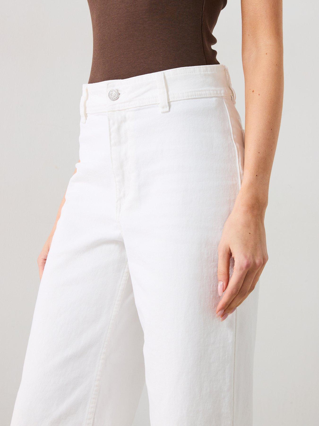 Image 5 of 6 of Mango Catherin Culotte High-rise Jeans