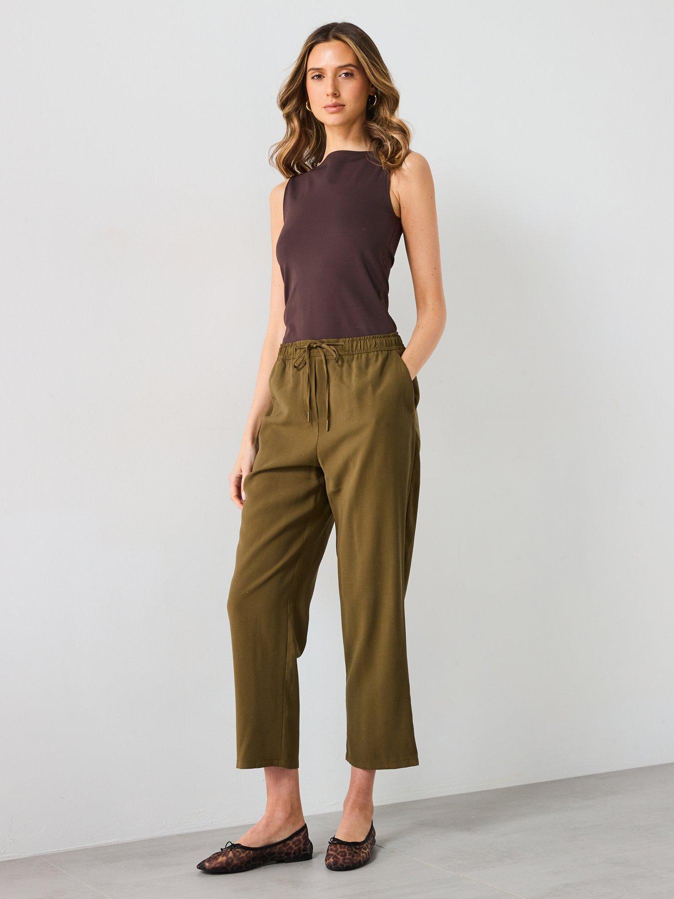 Image 5 of 5 of Mango Boat Neck Vest - Brown