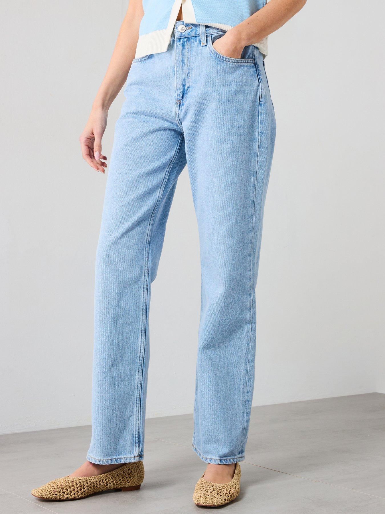 Image 1 of 5 of Mango Matilda Medium-rise Straight-fit Jeans