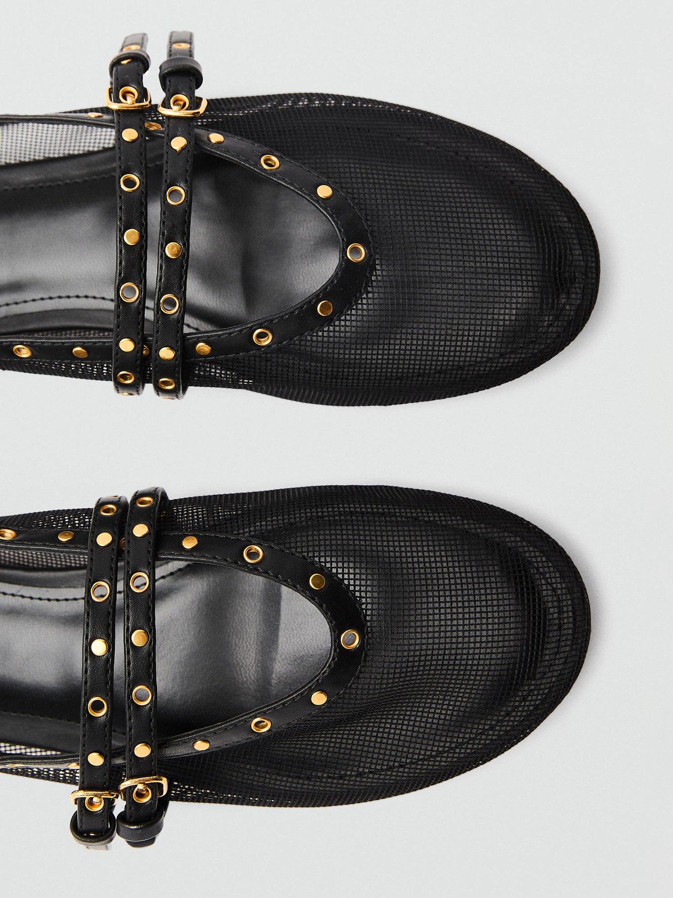 mango-mesh-ballerina-flats-with-die-cut-details-blackoutfit
