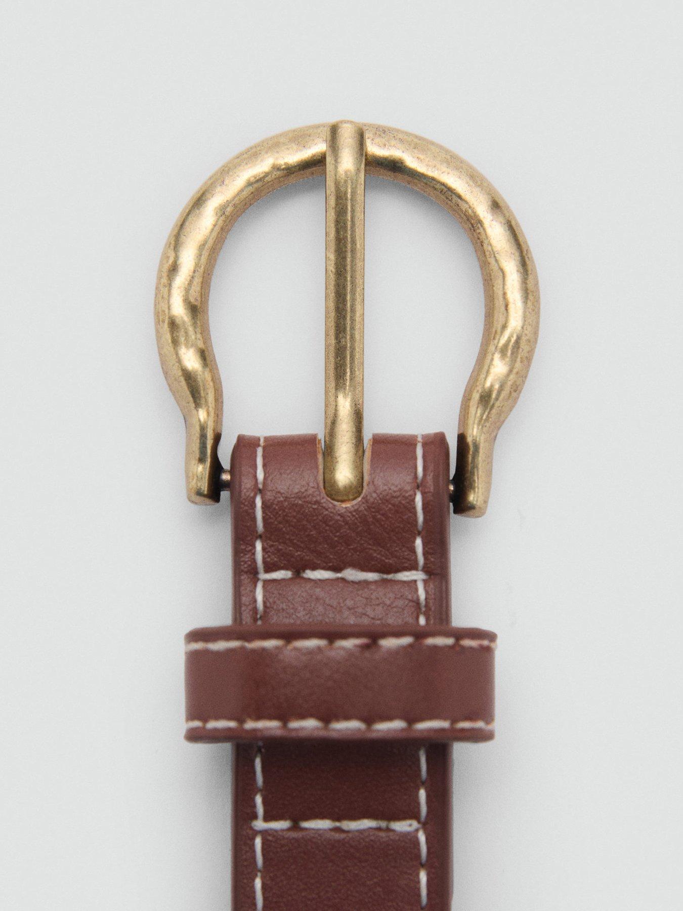 Image 4 of 4 of Mango Braided Belt - Brown