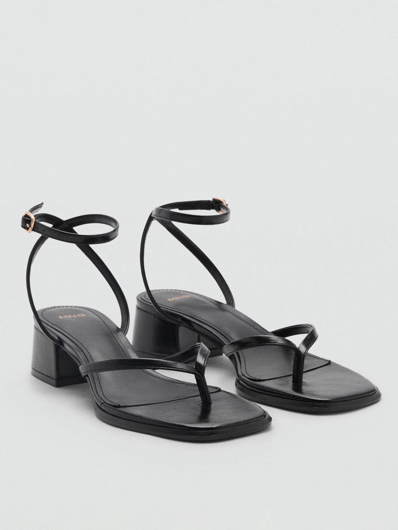 mango-strappy-heeled-sandals-blackstillFront