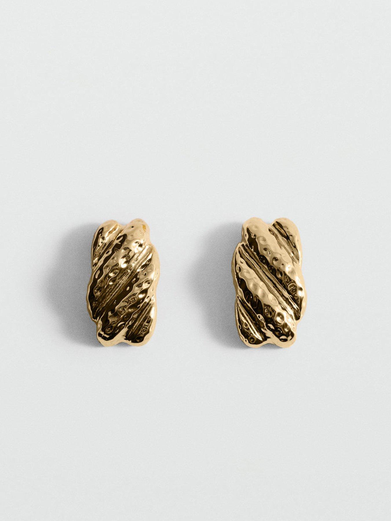 Image 2 of 2 of Mango Earrings Mavi - Gold