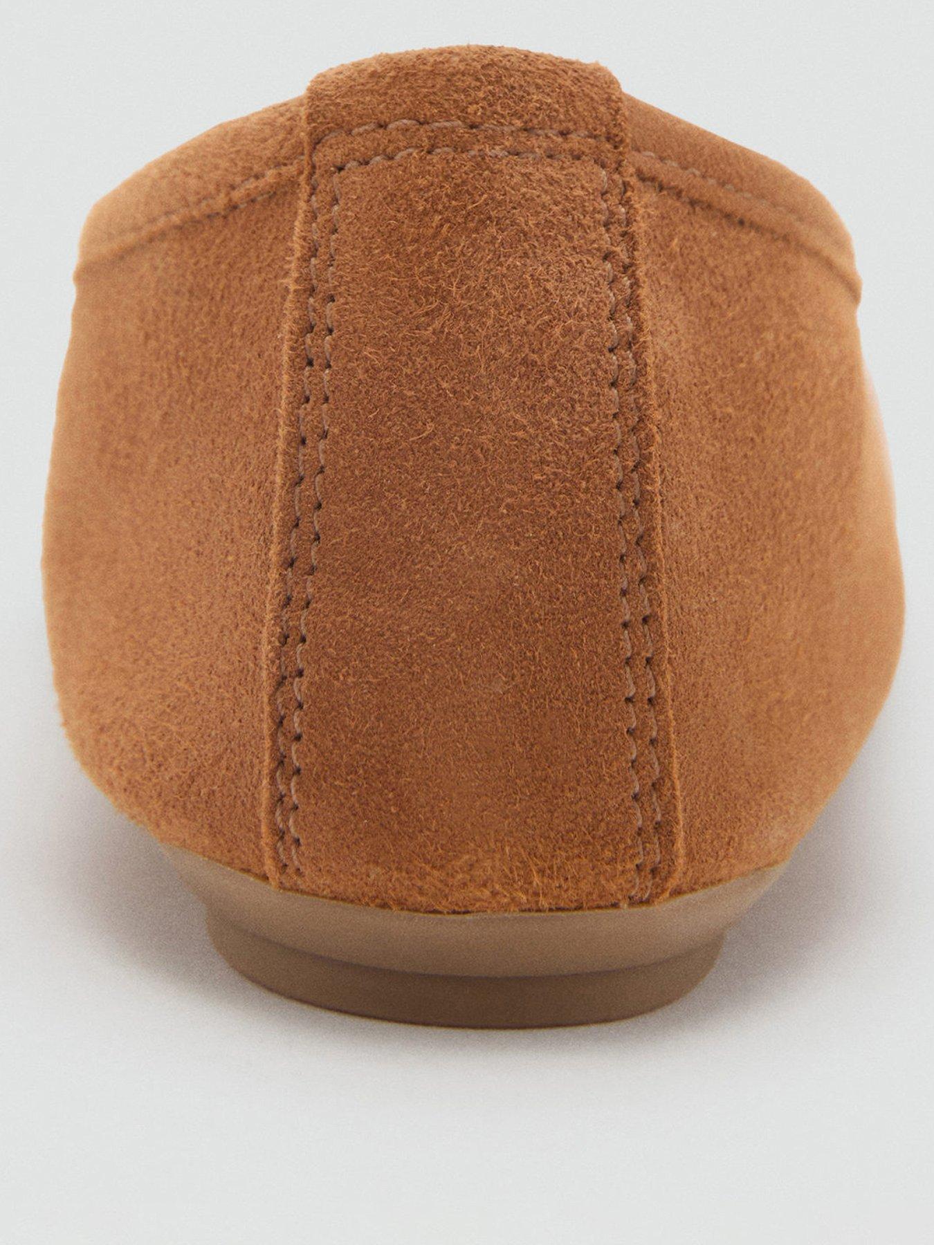 mango-bow-suede-ballerina-brownback
