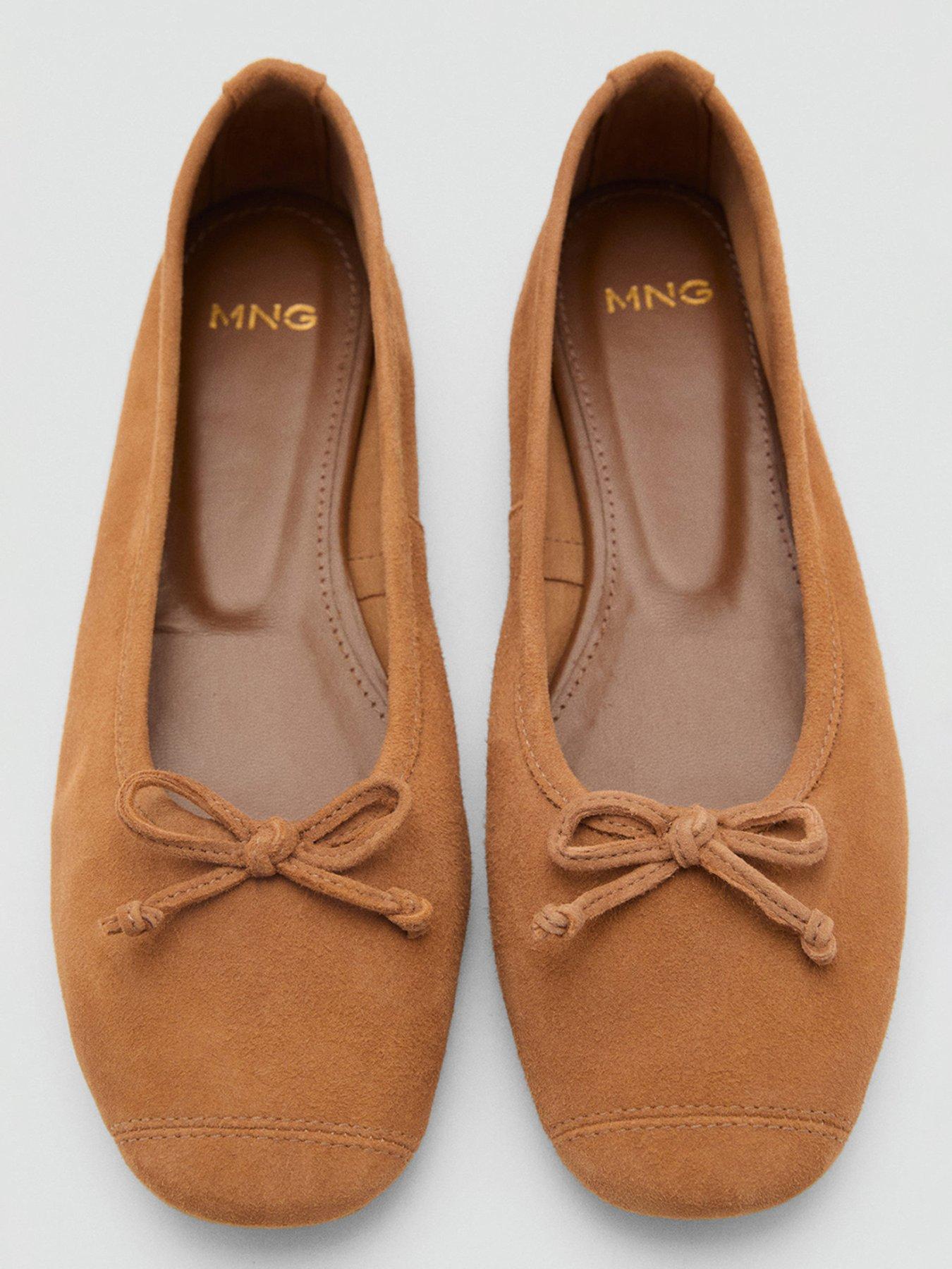 mango-bow-suede-ballerina-browndetail