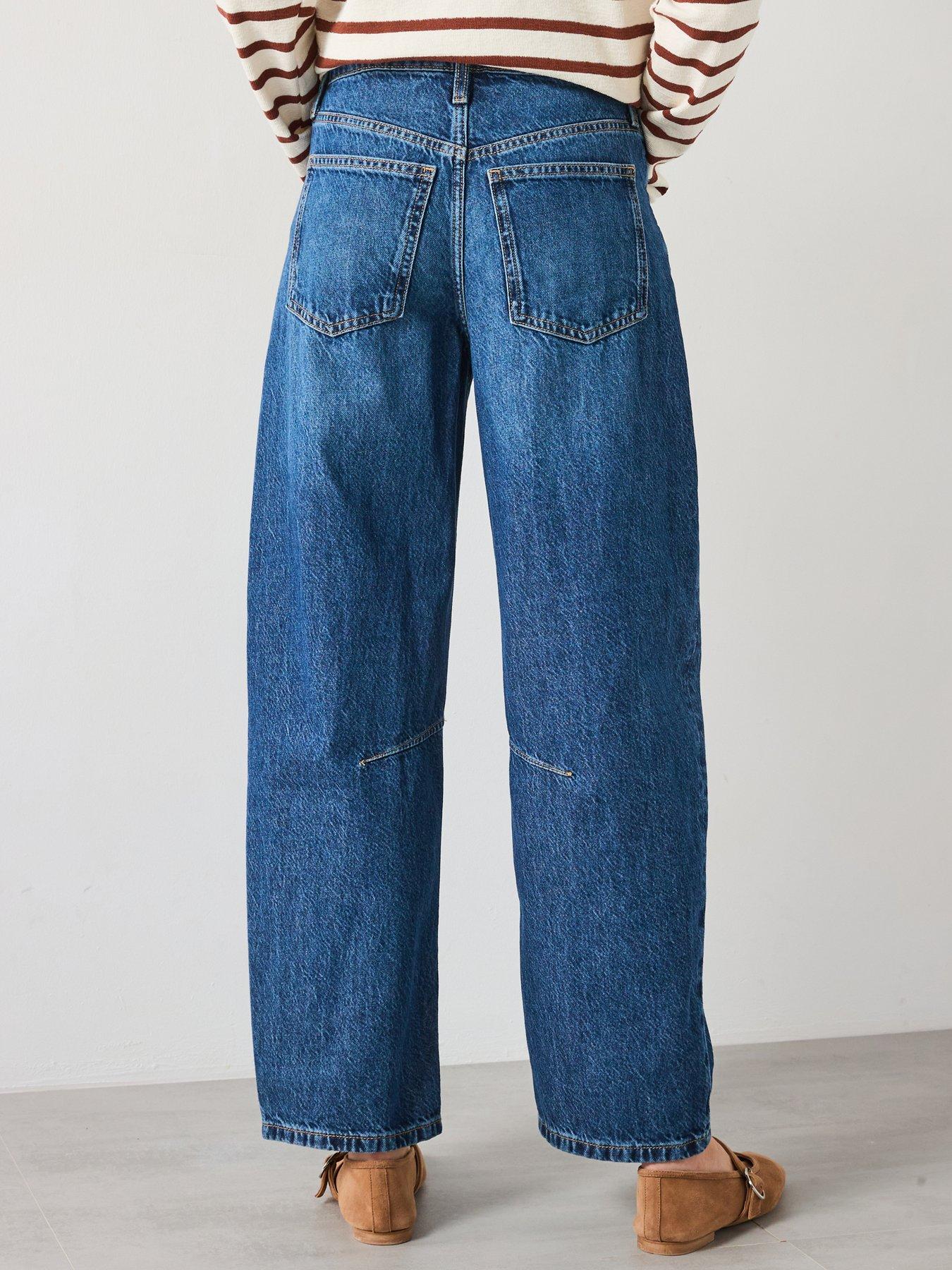 mango-high-rise-balloon-jeans-bluestillFront