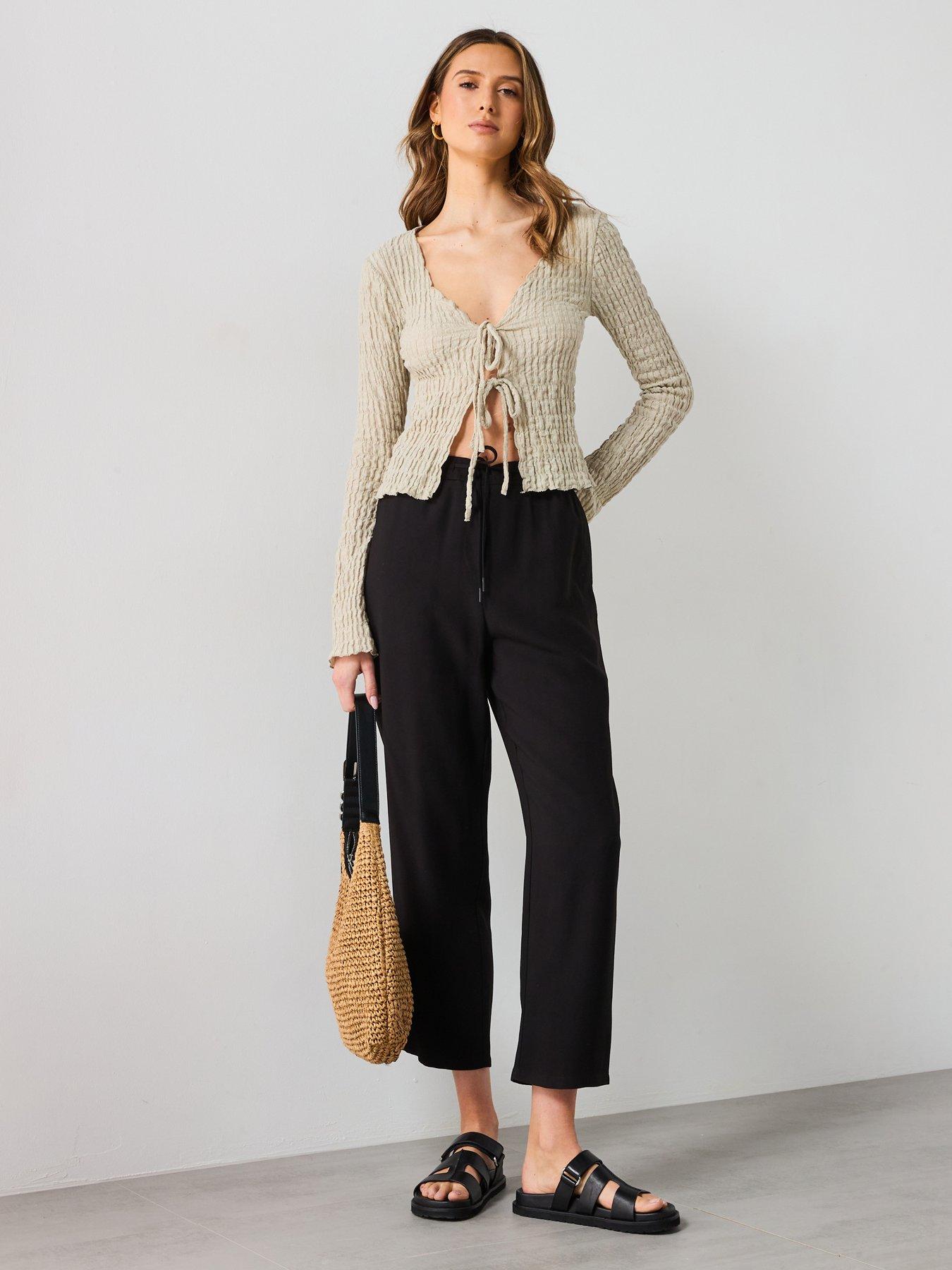 mango-cotton-textured-cardigan-with-bowsback