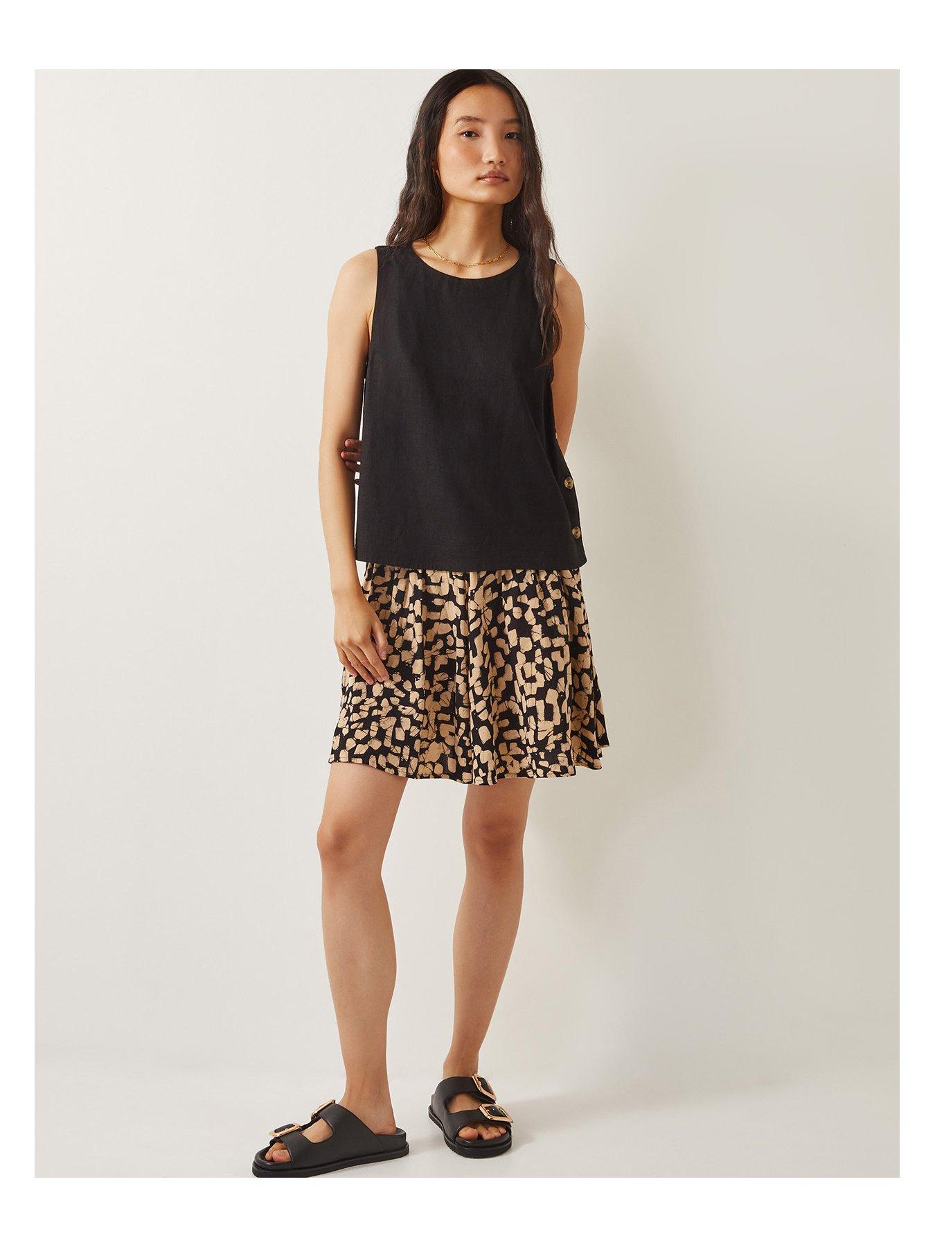 Image 4 of 5 of Monsoon Lucy Tank Top - Black