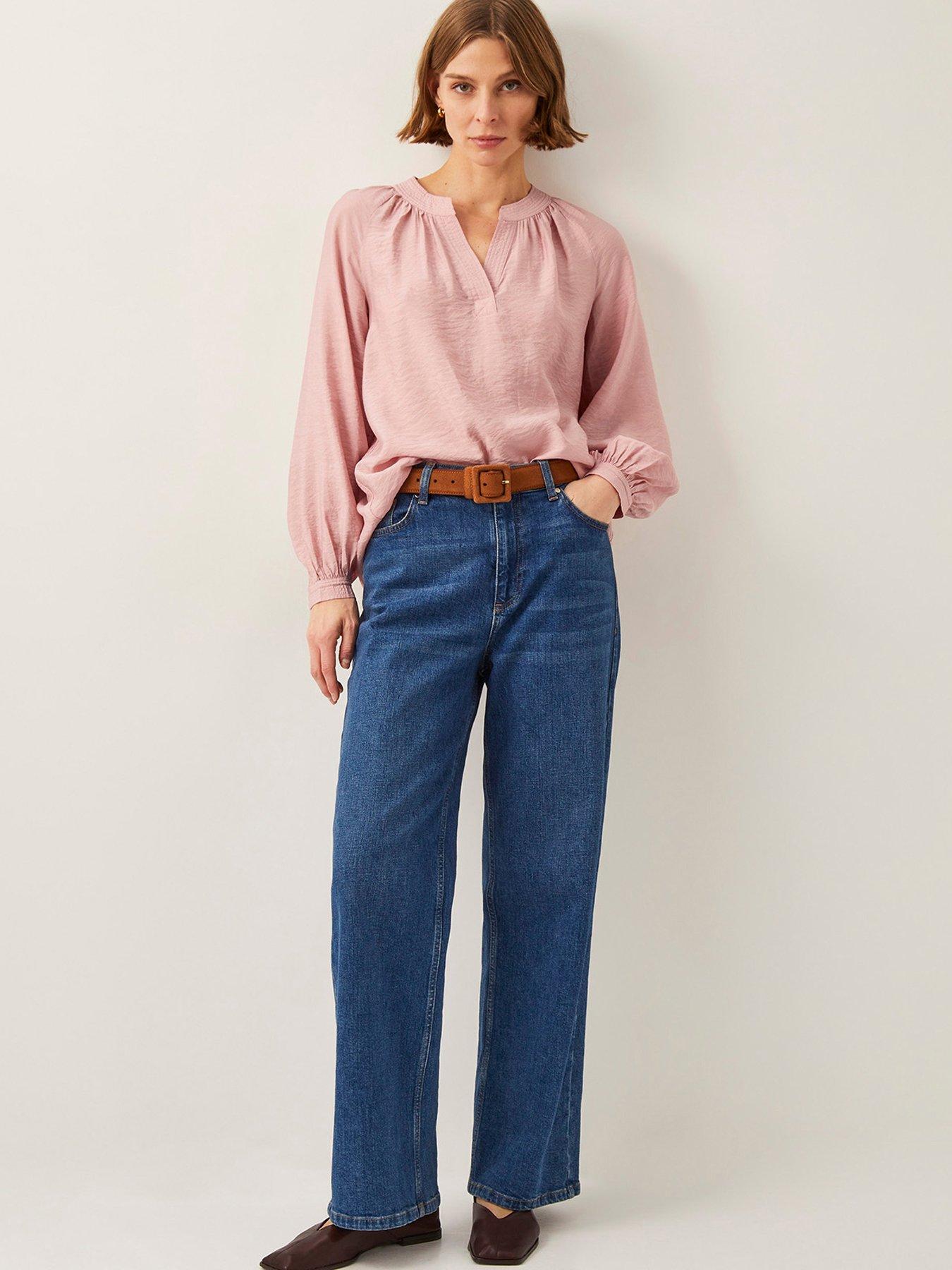 Image 3 of 4 of Monsoon Aya Blouse - Blush