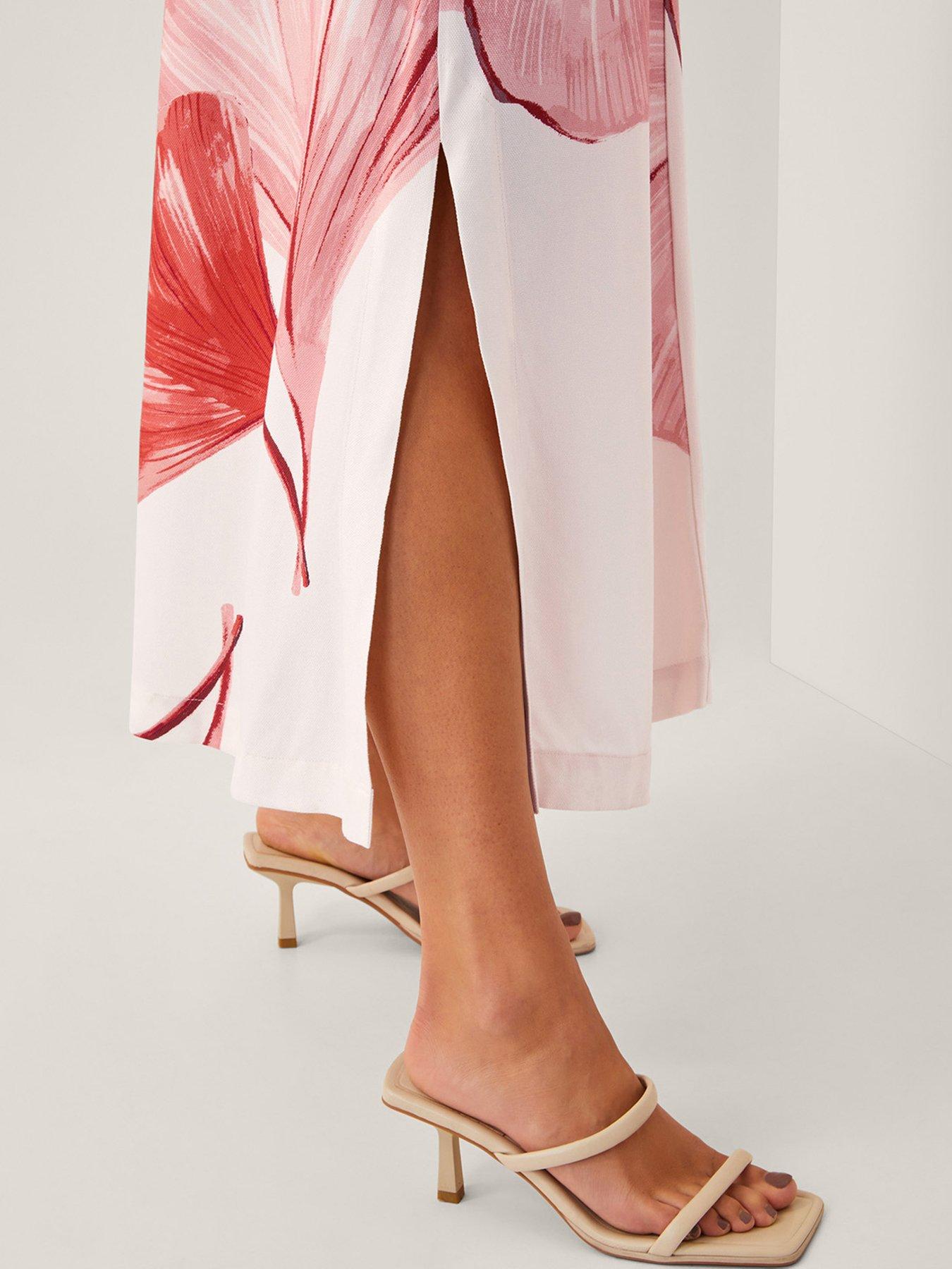 Image 3 of 4 of Monsoon June Kimono Dress - Ivory