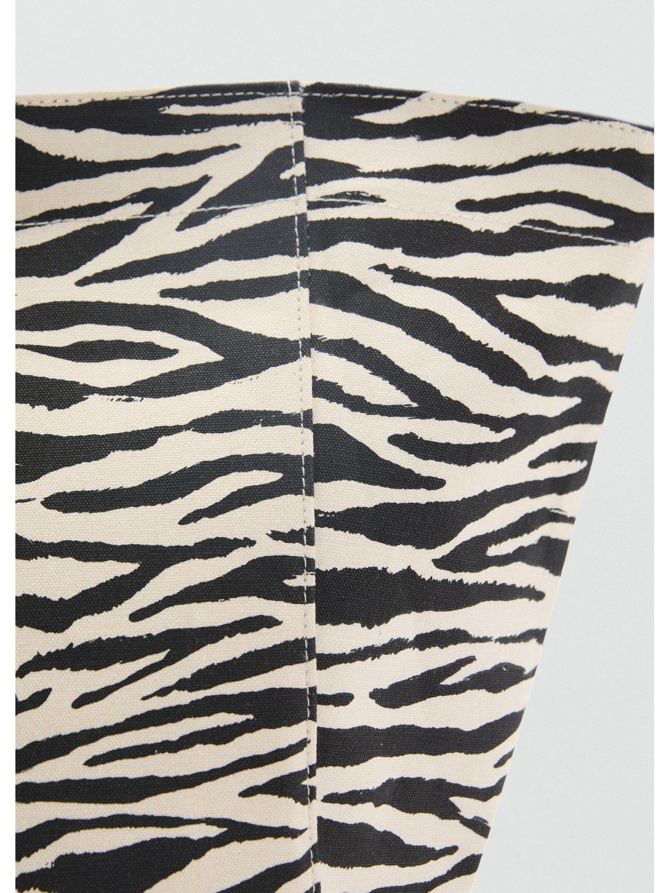 mango-zebra-cotton-shopper-bagoutfit