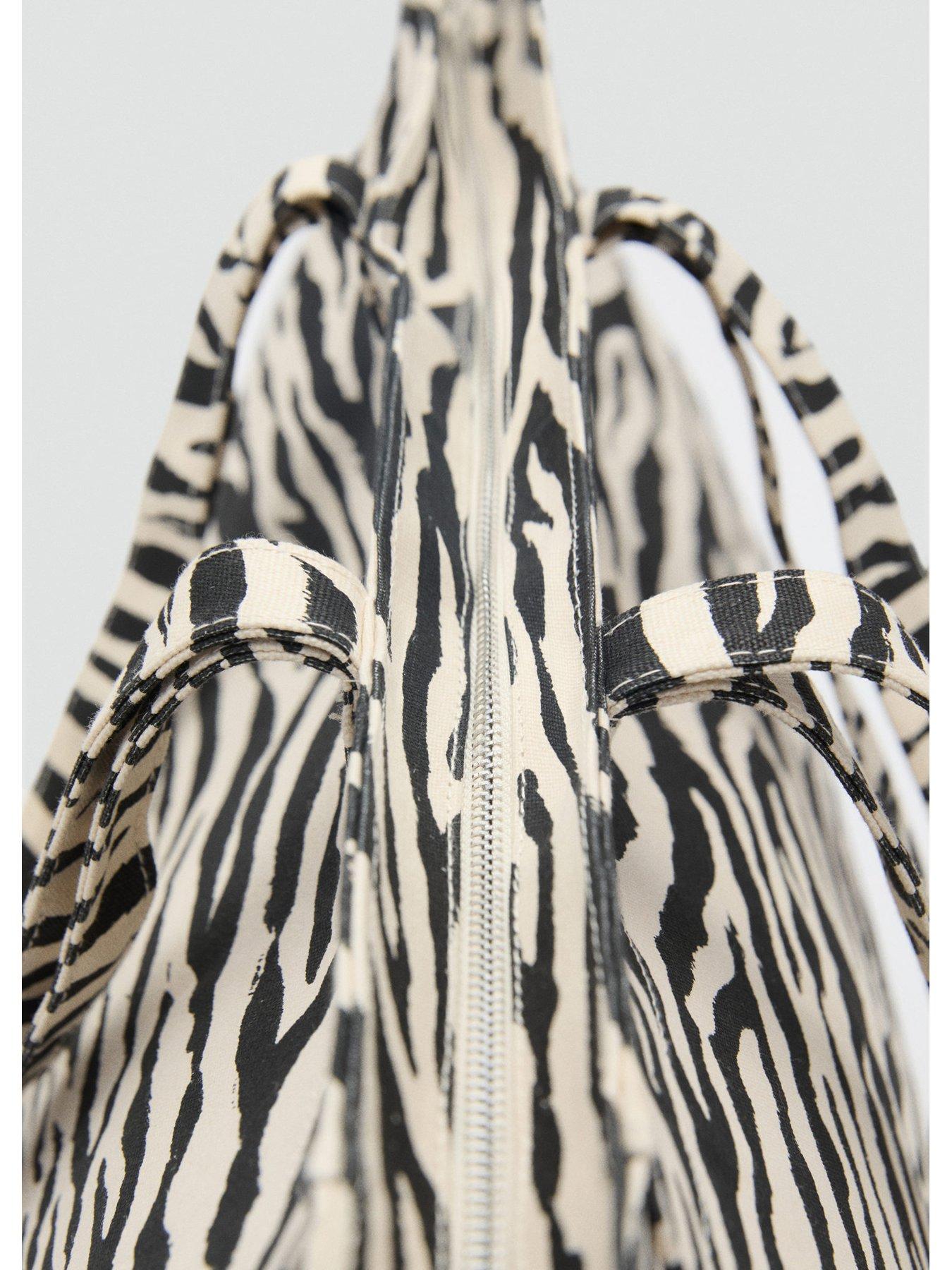 mango-zebra-cotton-shopper-bagdetail