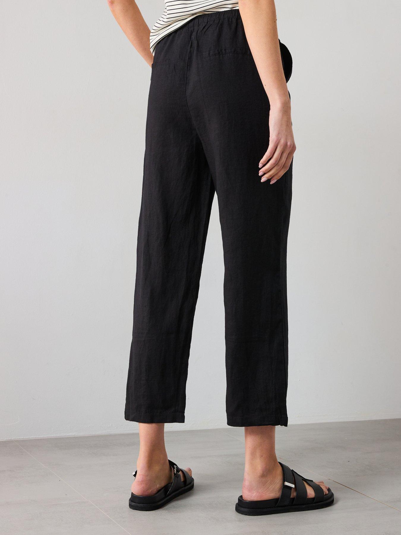 mango-straight-linen-blend-trousersstillFront