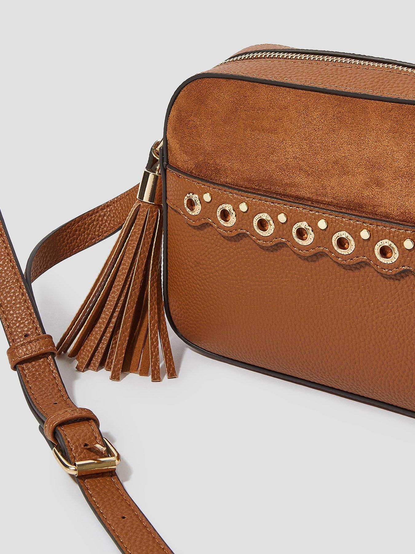 Image 4 of 5 of Monsoon Tess Crossbody Bag - Tan Brown