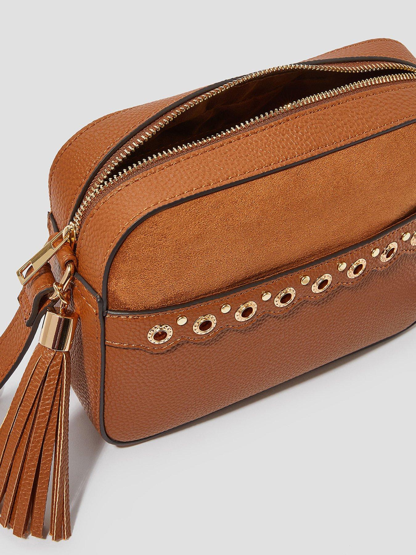 Image 5 of 5 of Monsoon Tess Crossbody Bag - Tan Brown