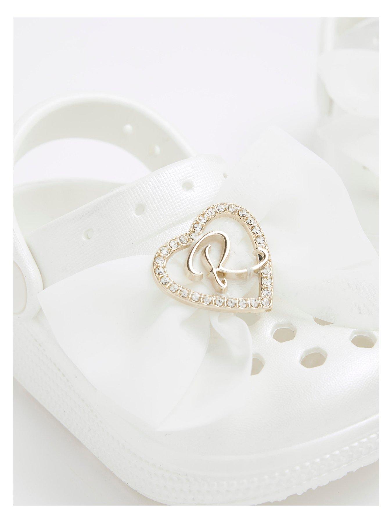 Image 5 of 5 of River Island Mini Girls Moulded Clogs - Cream