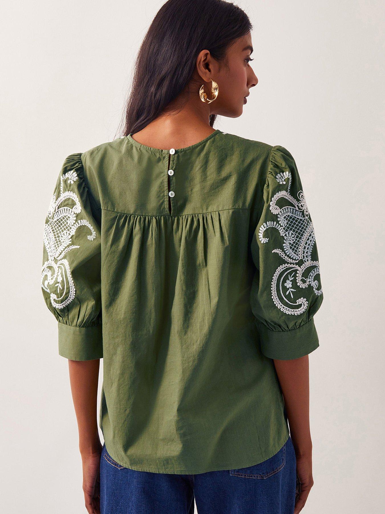 monsoon-noemi-embellished-top-khakistillFront