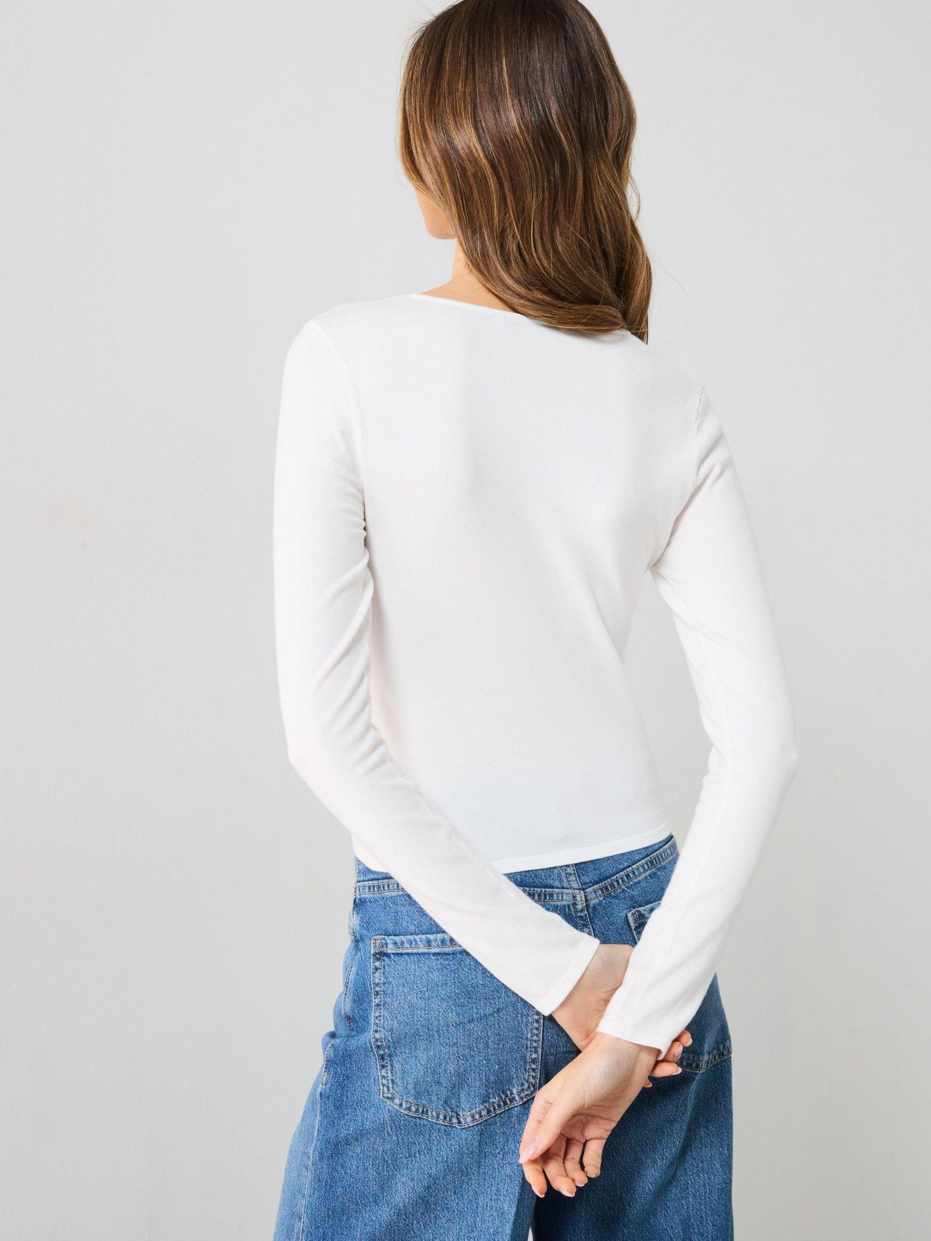 mango-fine-knit-fitted-sweaterstillFront