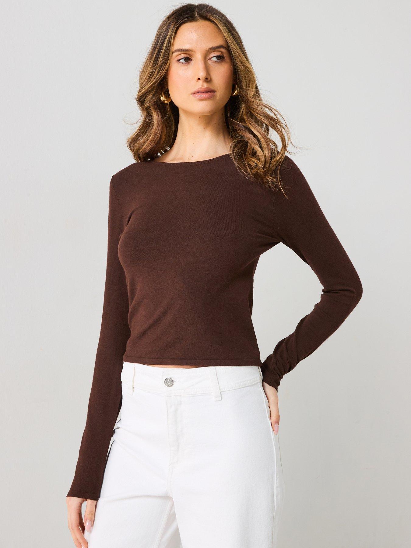 Image 1 of 6 of Mango Fine-knit Fitted Sweater