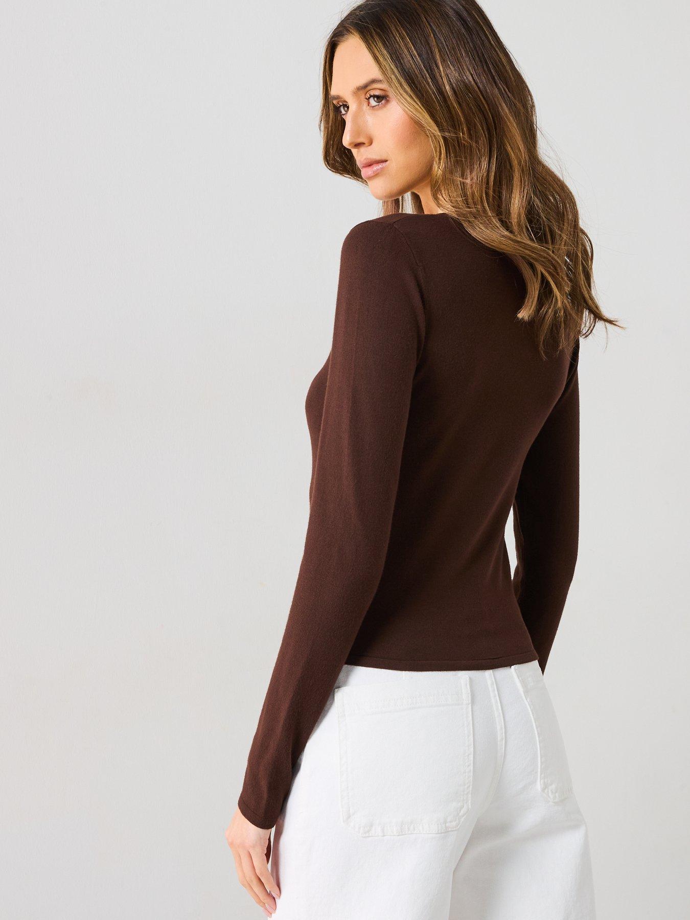 Image 2 of 6 of Mango Fine-knit Fitted Sweater