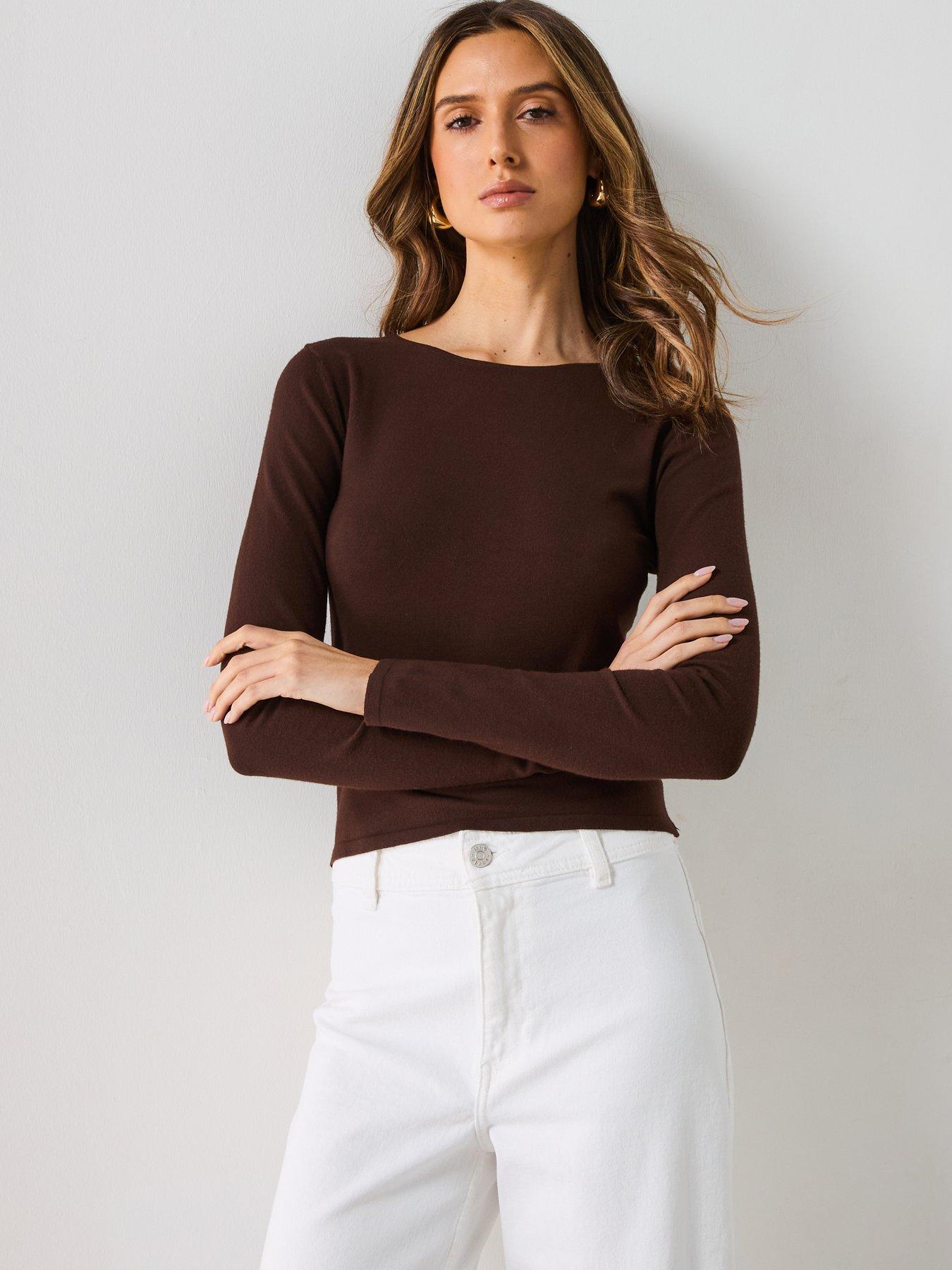 Image 5 of 6 of Mango Fine-knit Fitted Sweater