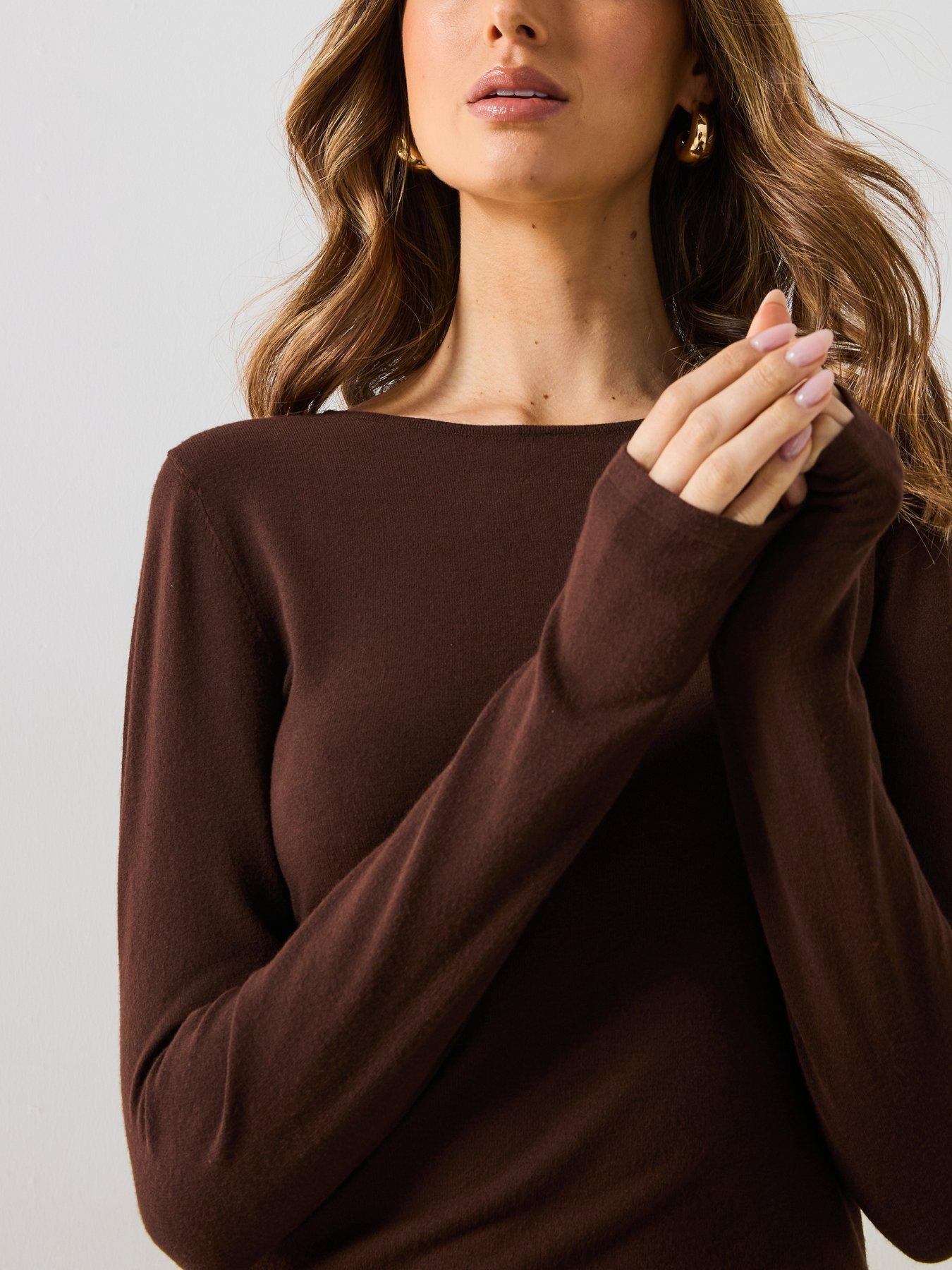 Image 6 of 6 of Mango Fine-knit Fitted Sweater