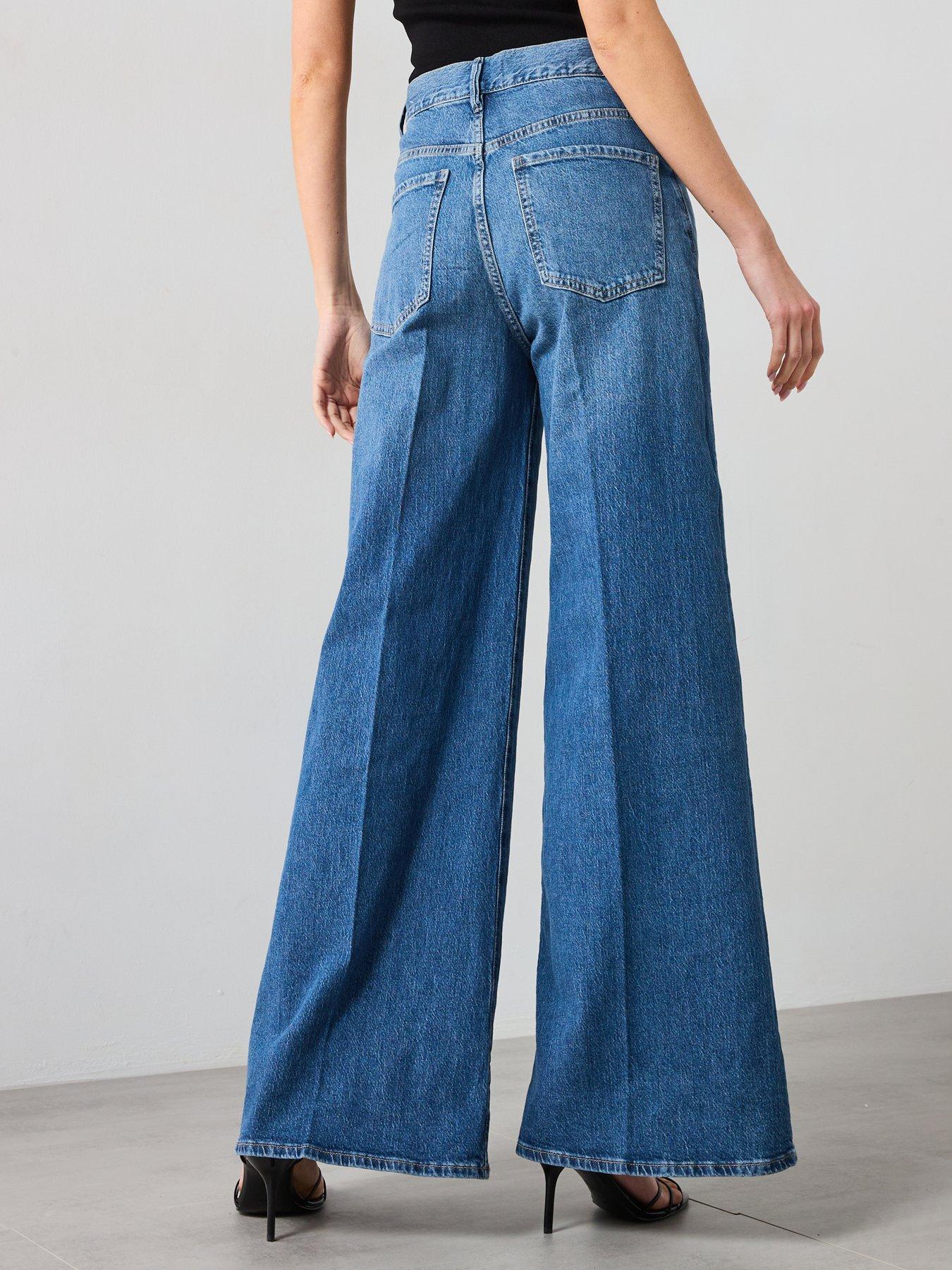 Image 2 of 5 of Mango High-rise Wideleg Jeans