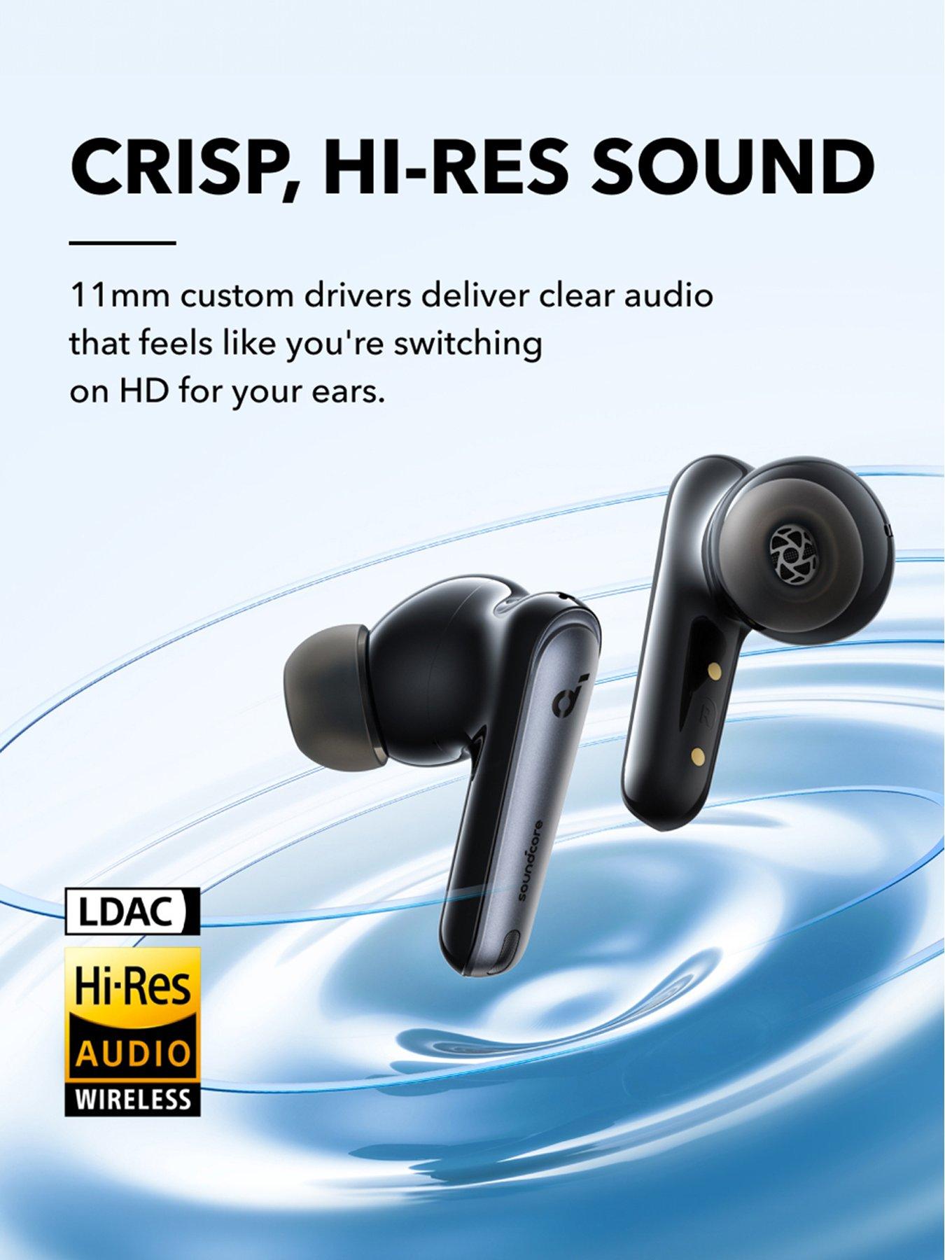 Image 5 of 8 of Soundcore Liberty 4 Wireless Noise Cancelling Earbuds, White