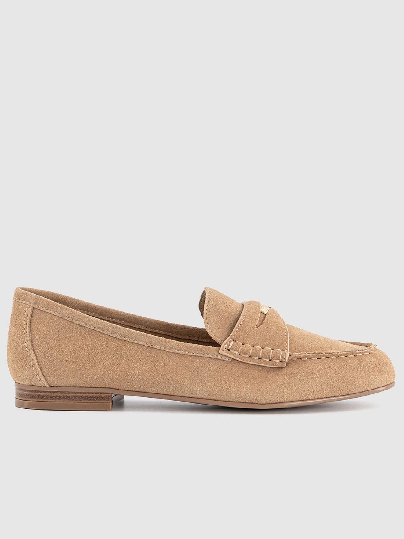 undefined Penny Loafer - Taupe