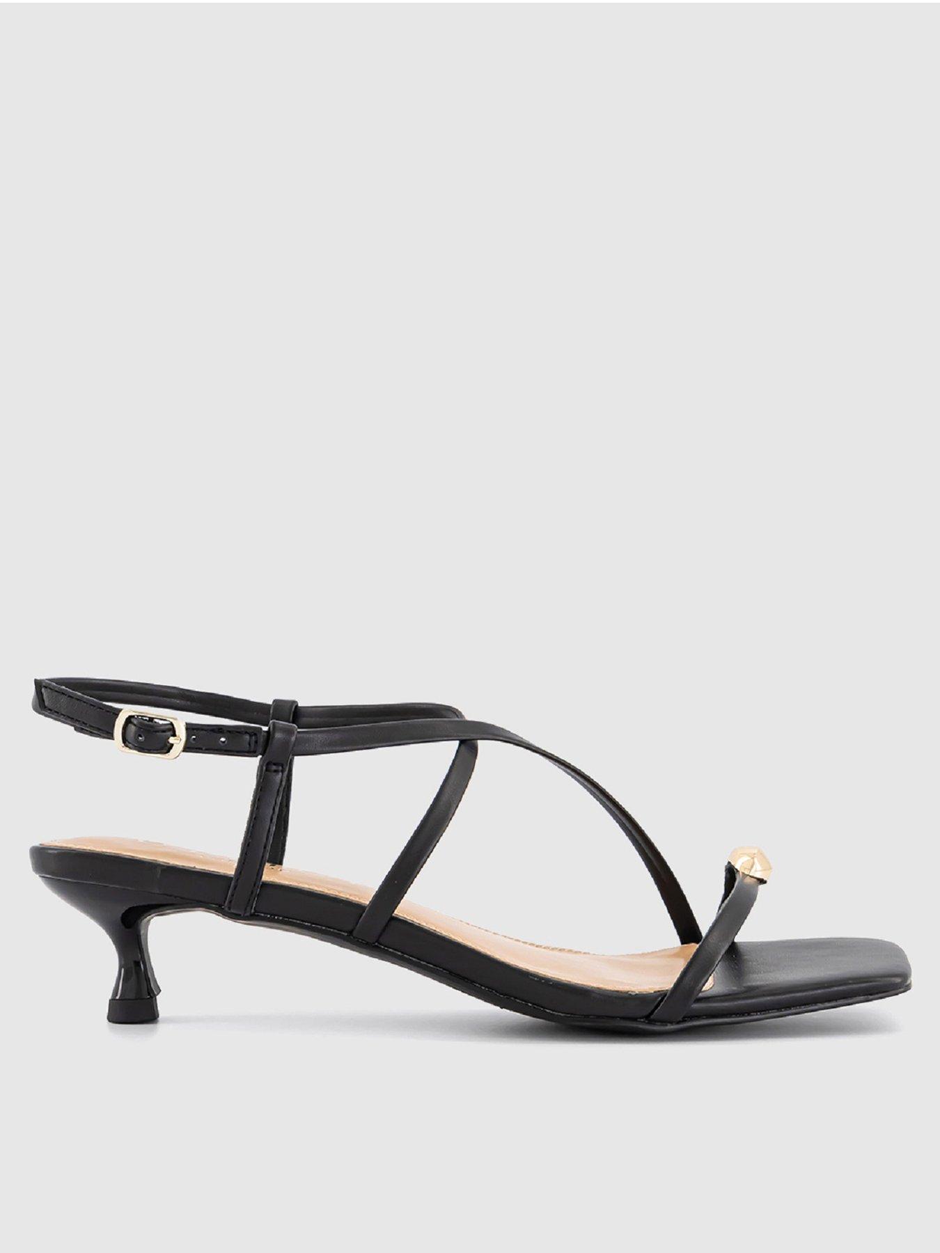 OFFICE Hardware Statement Heeled Sandals - Black