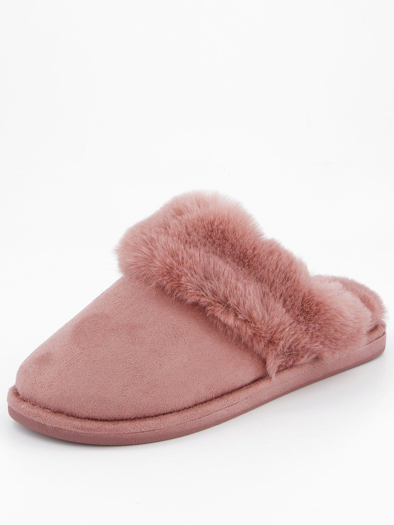 v-by-very-mule-slippers-pinkback