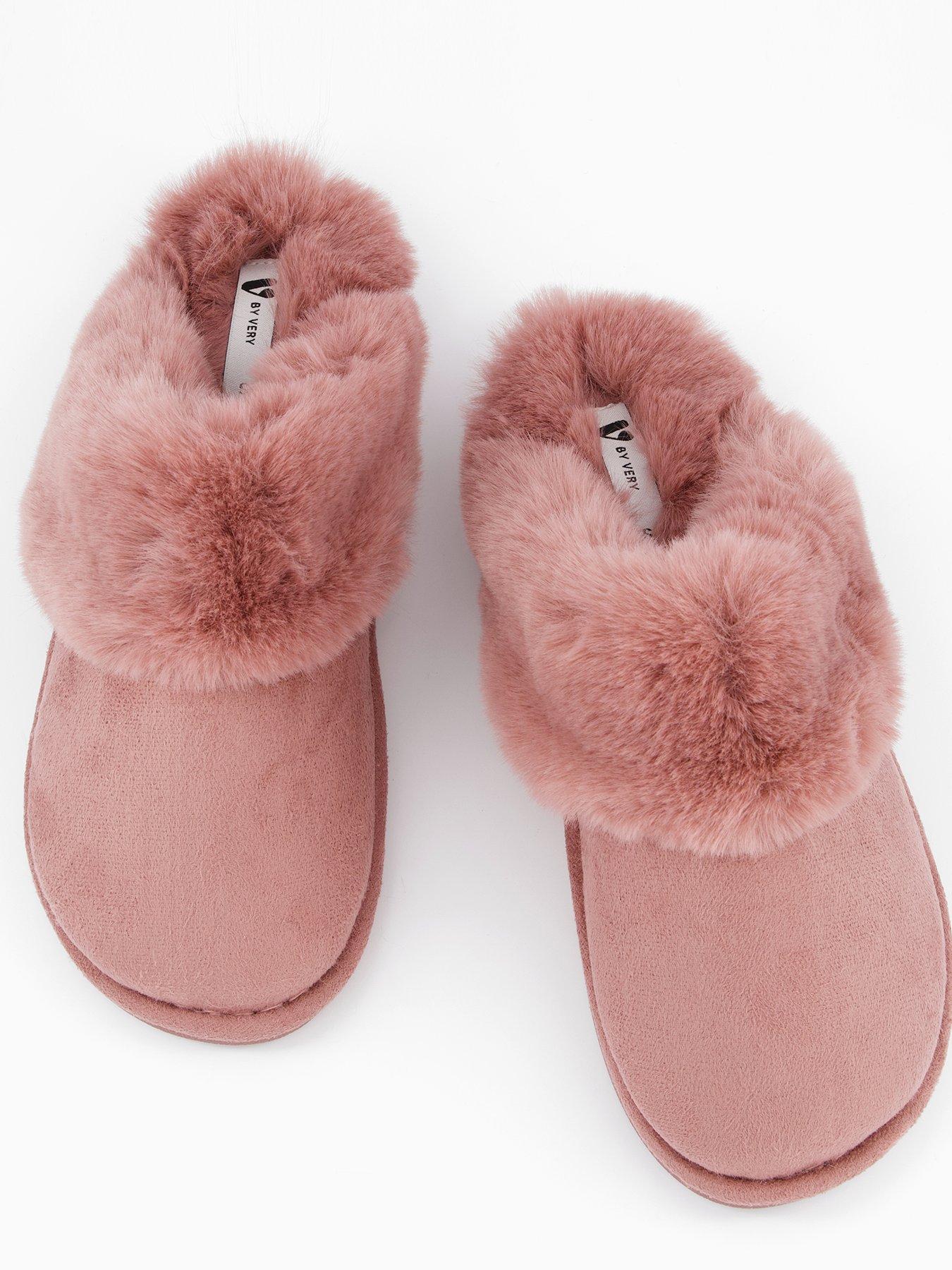 v-by-very-mule-slippers-pinkdetail