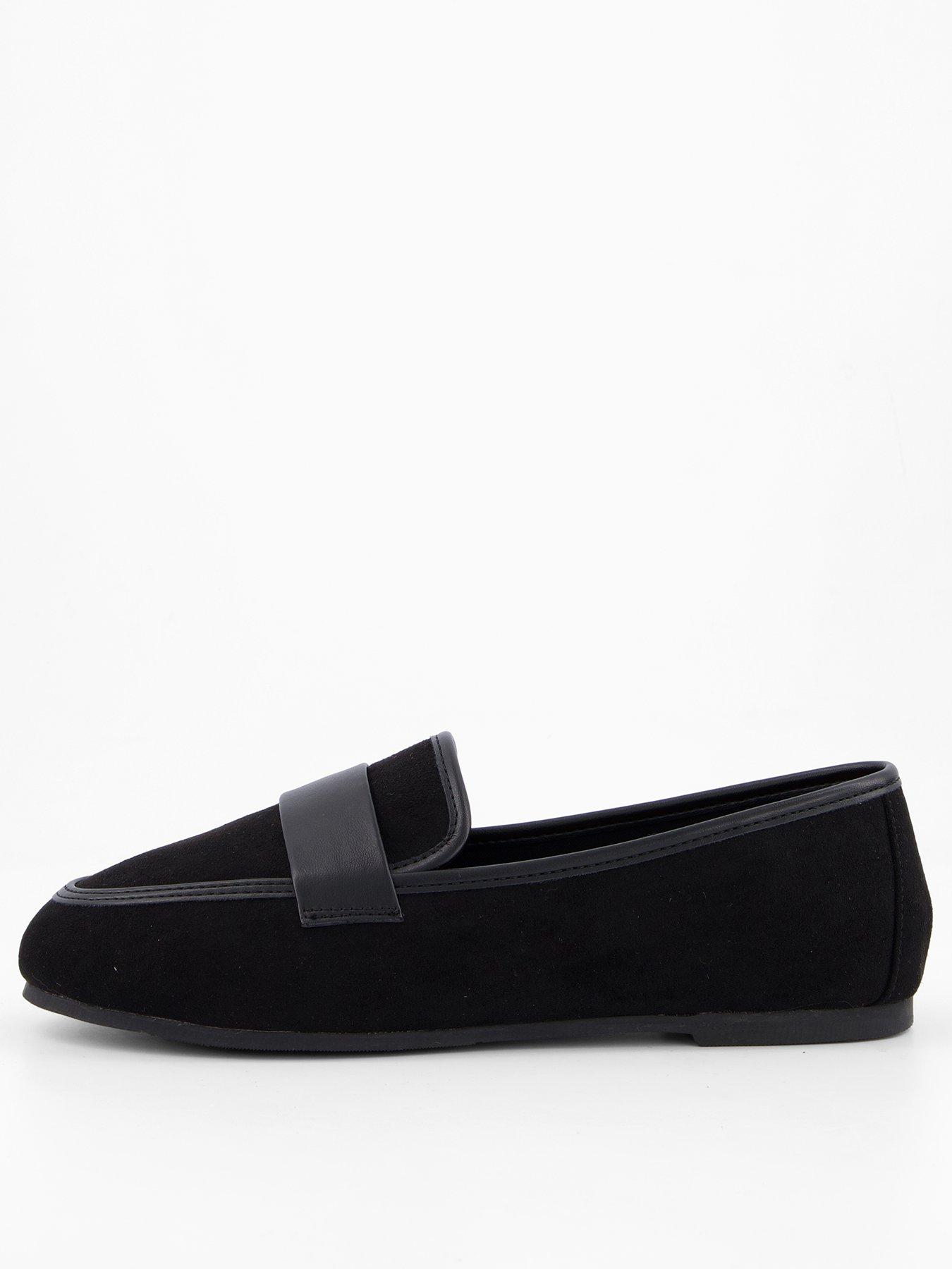 v-by-very-extra-wide-fit-loafer-blackstillFront