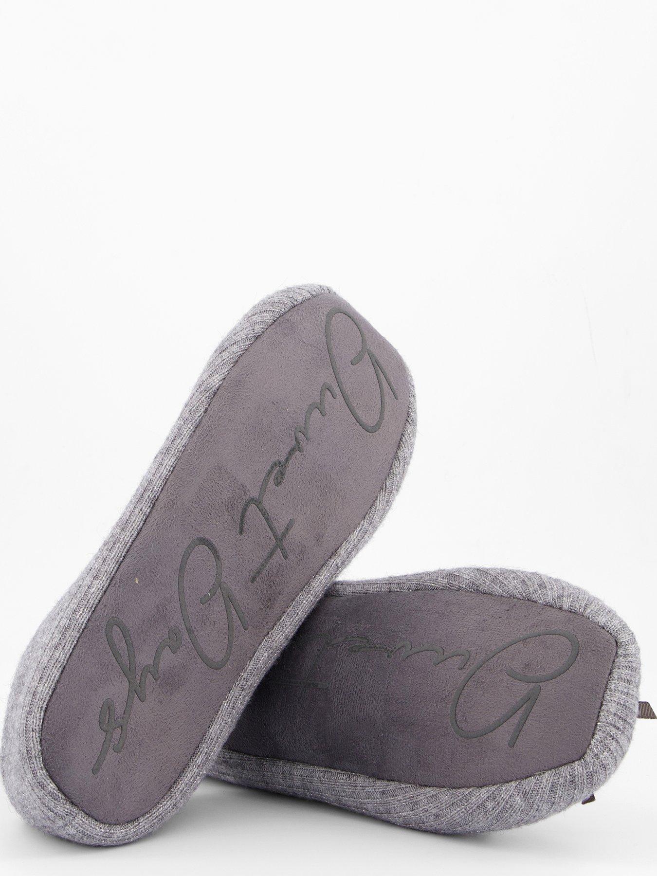 Image 5 of 7 of V by Very Textured Ballerina Slipper - Grey