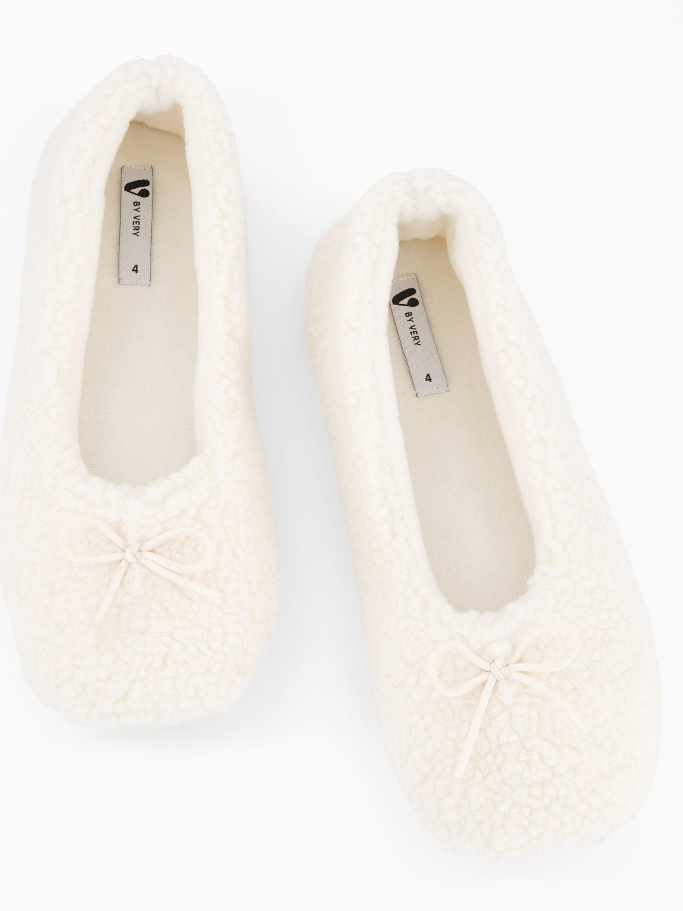 v-by-very-borg-ballerina-slipper-creamdetail