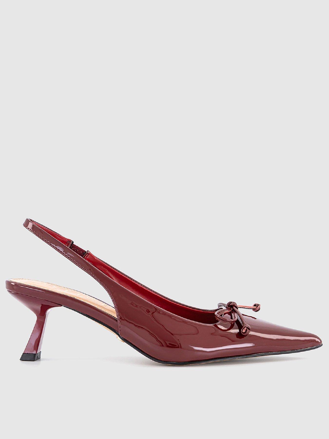 office-martha-slingback-kitten-heels-red