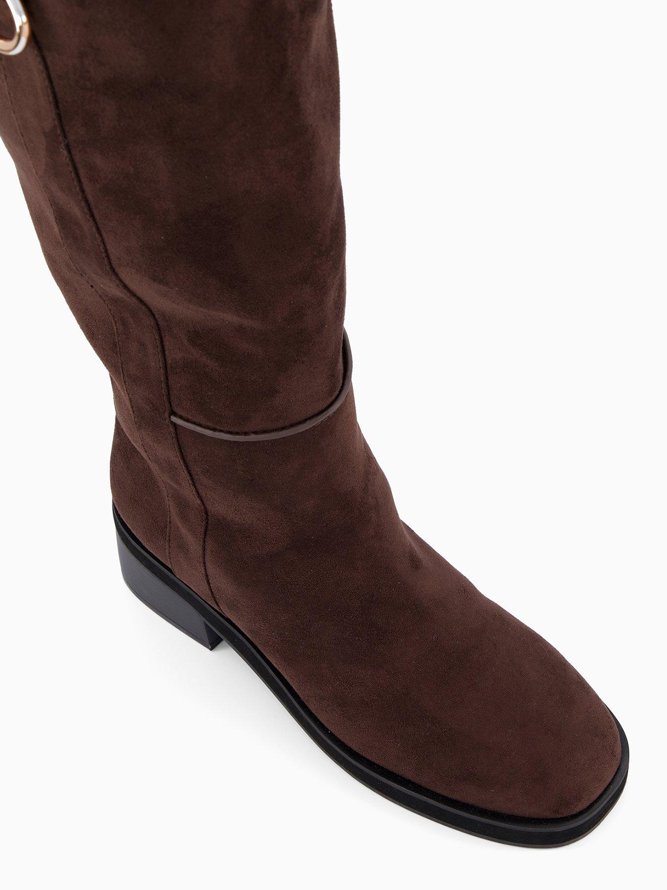 the-very-collection-low-block-heel-knee-boots-chocolatedetail