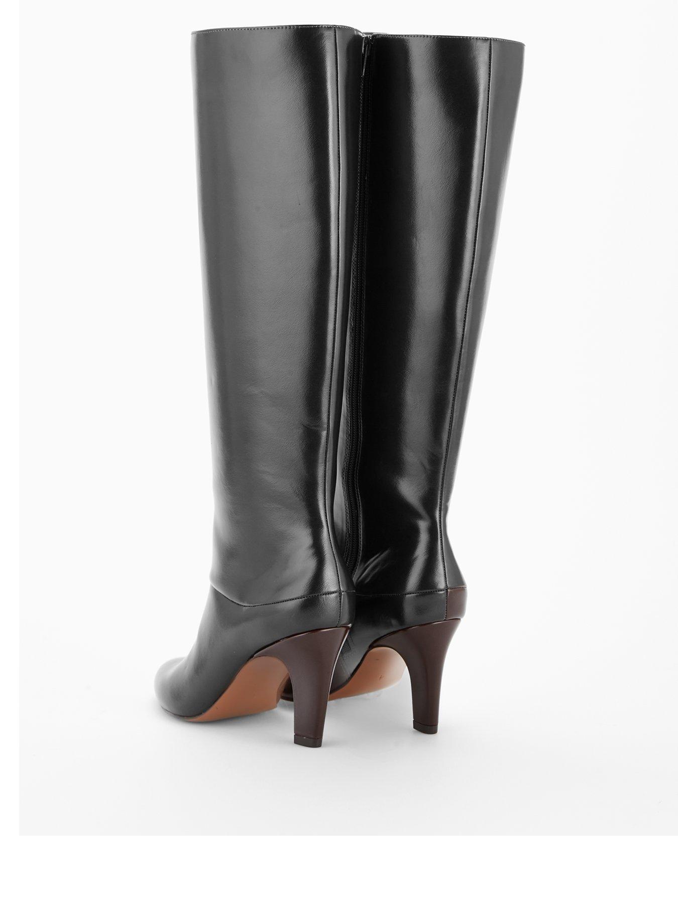the-very-collection-block-heel-straight-leg-knee-boot-brownoutfit